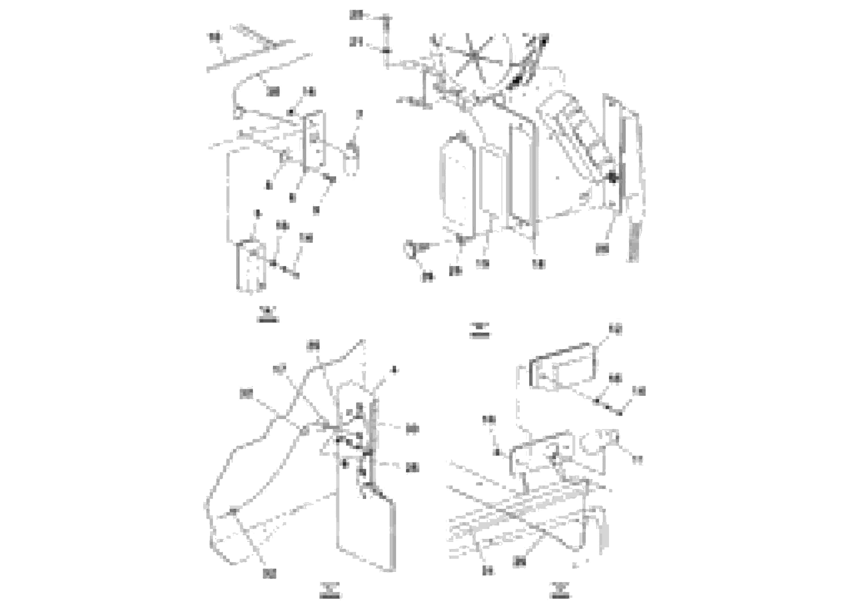 Схема запчастей Volvo SD70D/SD70F/SD77DX/SD77F S/N 197387- - 100285 Headlight Installation 