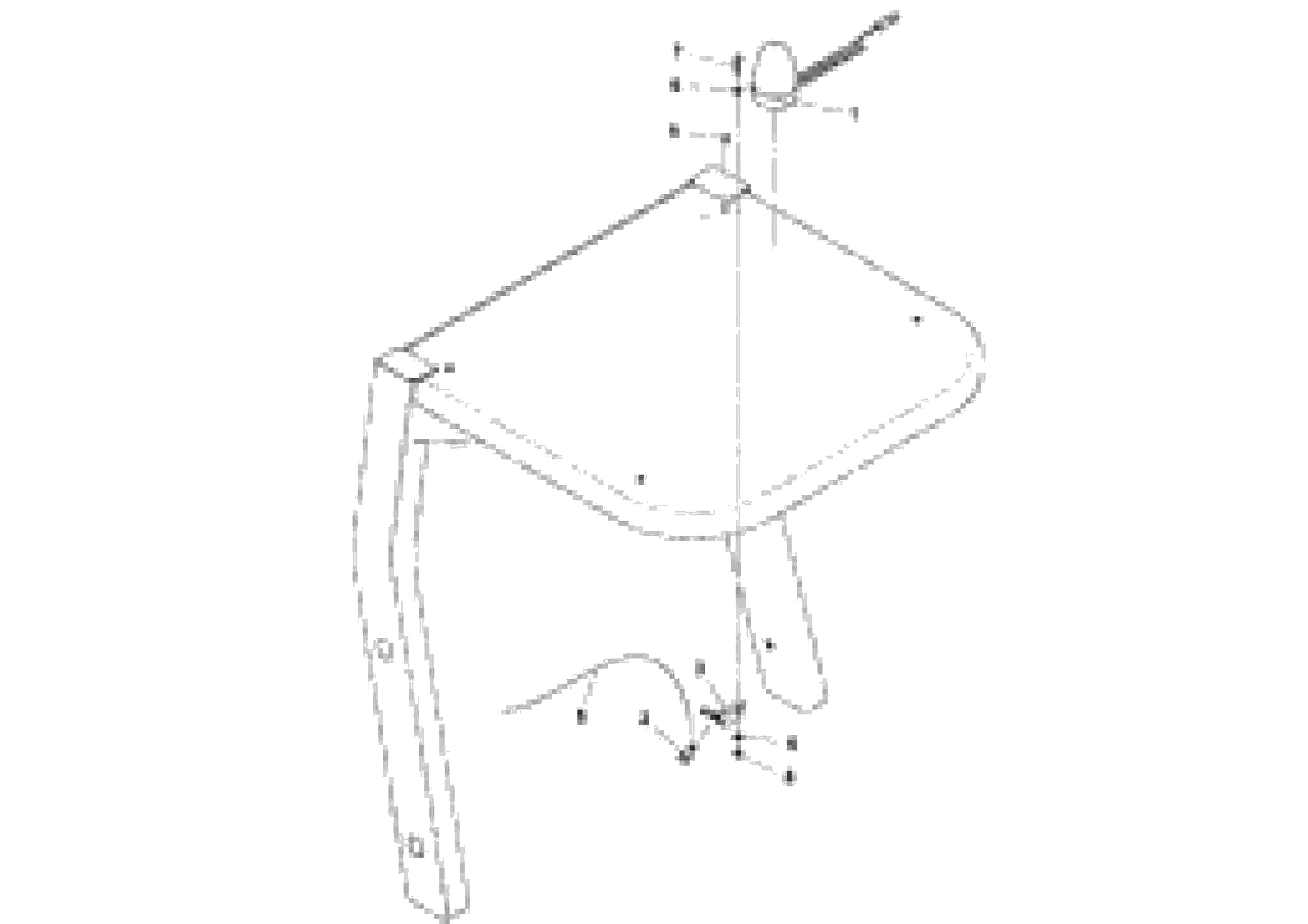 Схема запчастей Volvo SD70D/SD70F/SD77DX/SD77F S/N 197387- - 88376 Rotating beacon Installation 