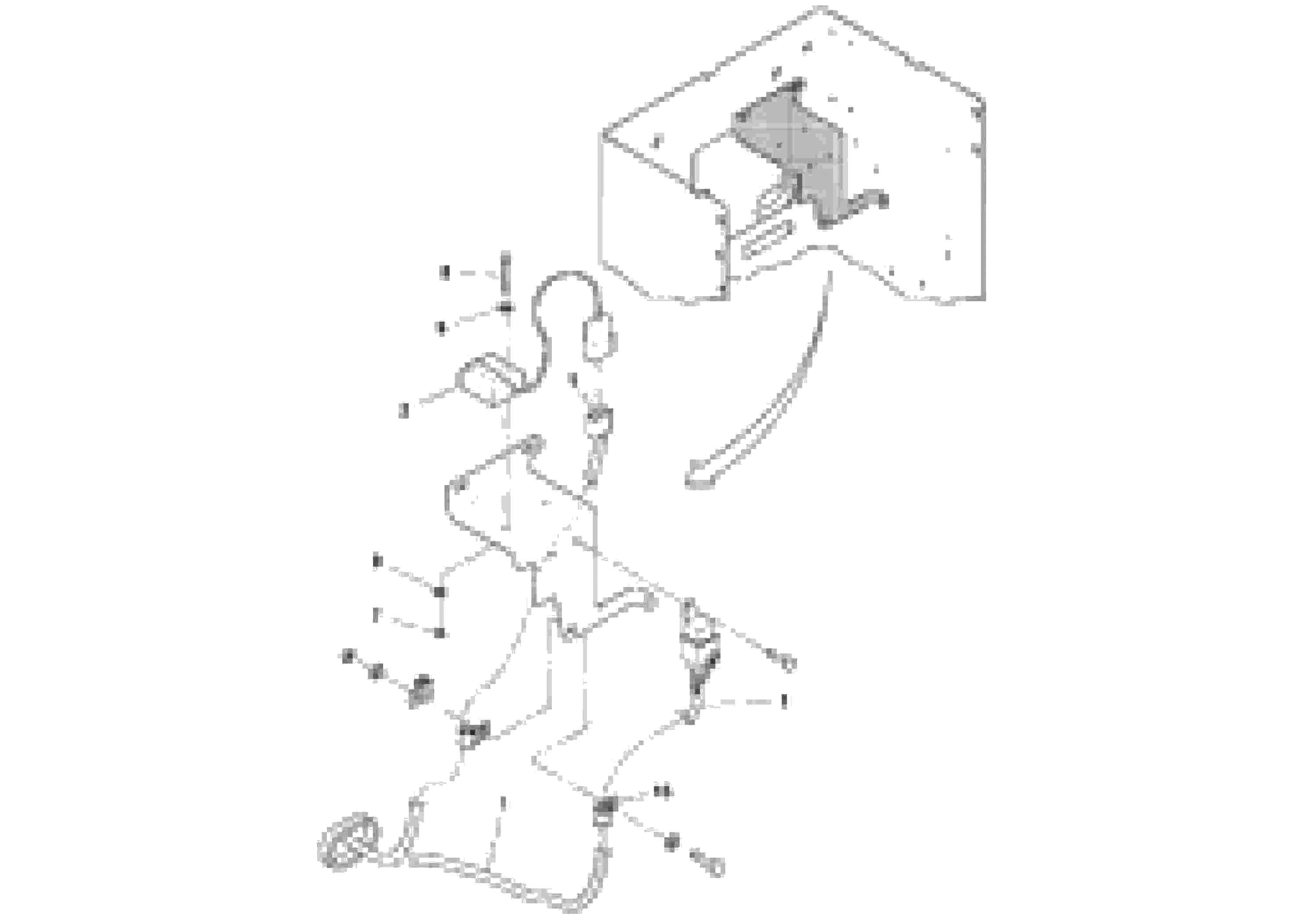 Схема запчастей Volvo SD70D/SD70F/SD77DX/SD77F S/N 197387- - 94886 Audible Alarm Installation 