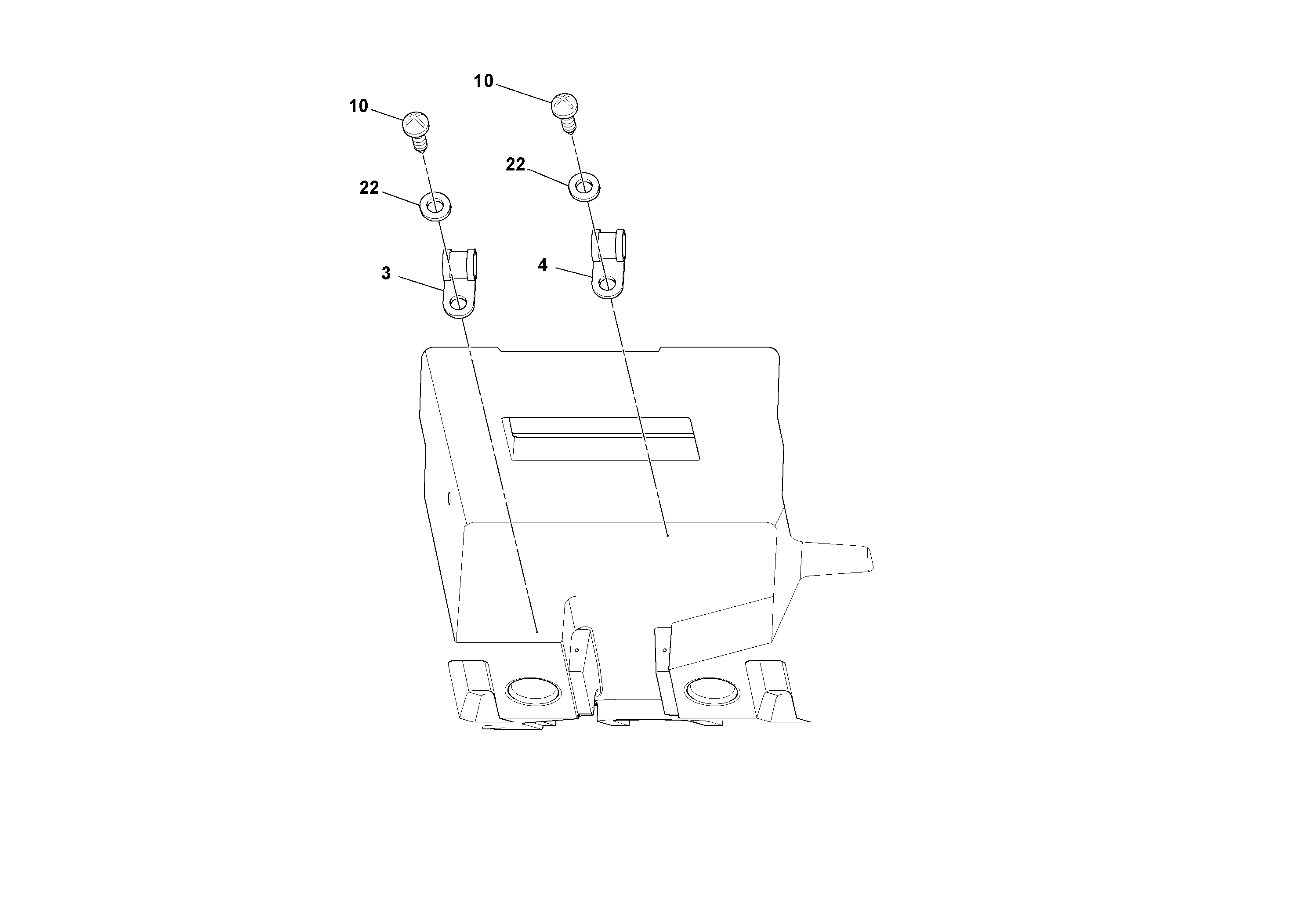 Схема запчастей Volvo SD70D/SD70F/SD77DX/SD77F S/N 197387- - 40379 Cable Harness Installation 