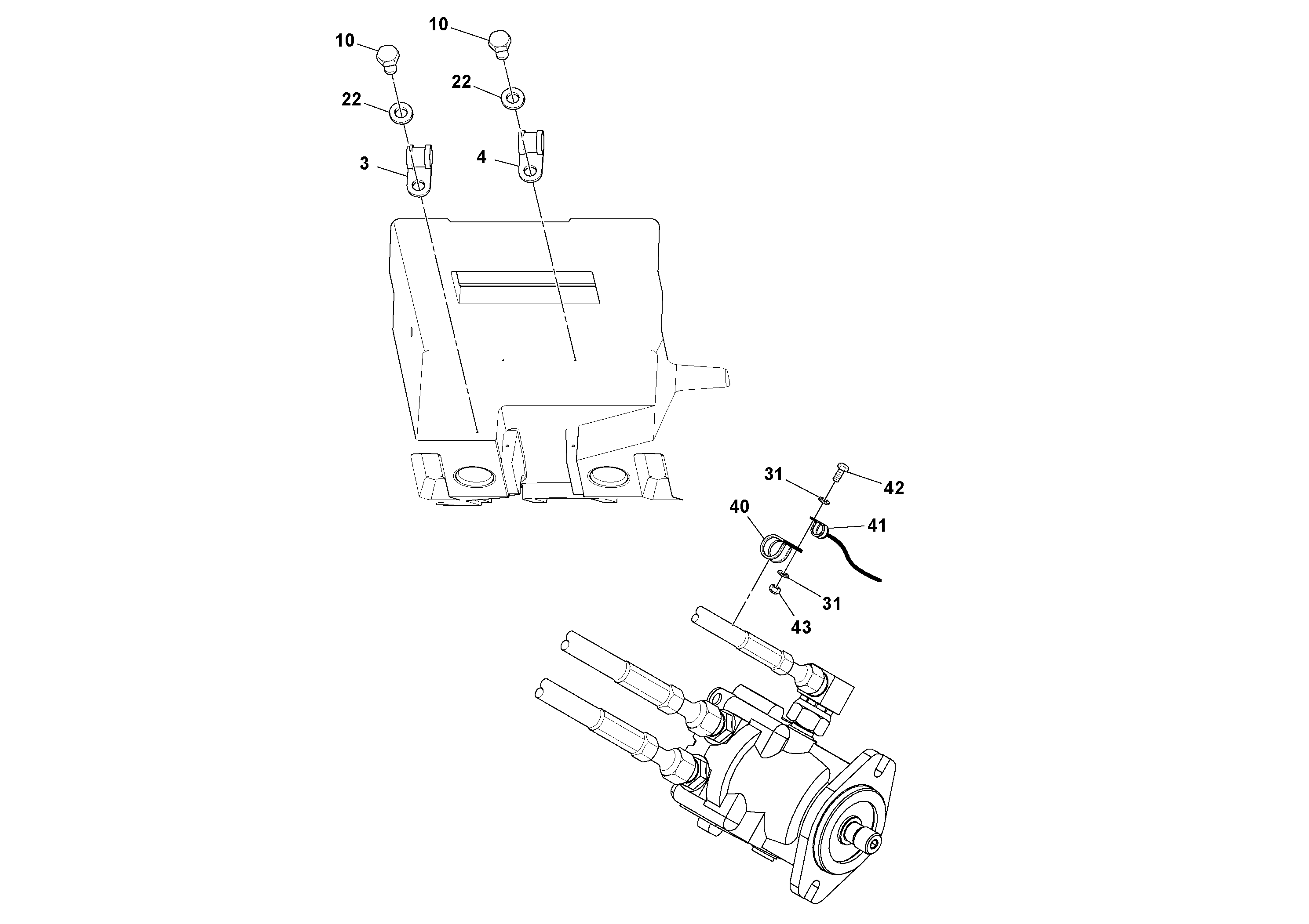 Схема запчастей Volvo SD70D/SD70F/SD77DX/SD77F S/N 197387- - 50749 Cable Harness Installation 