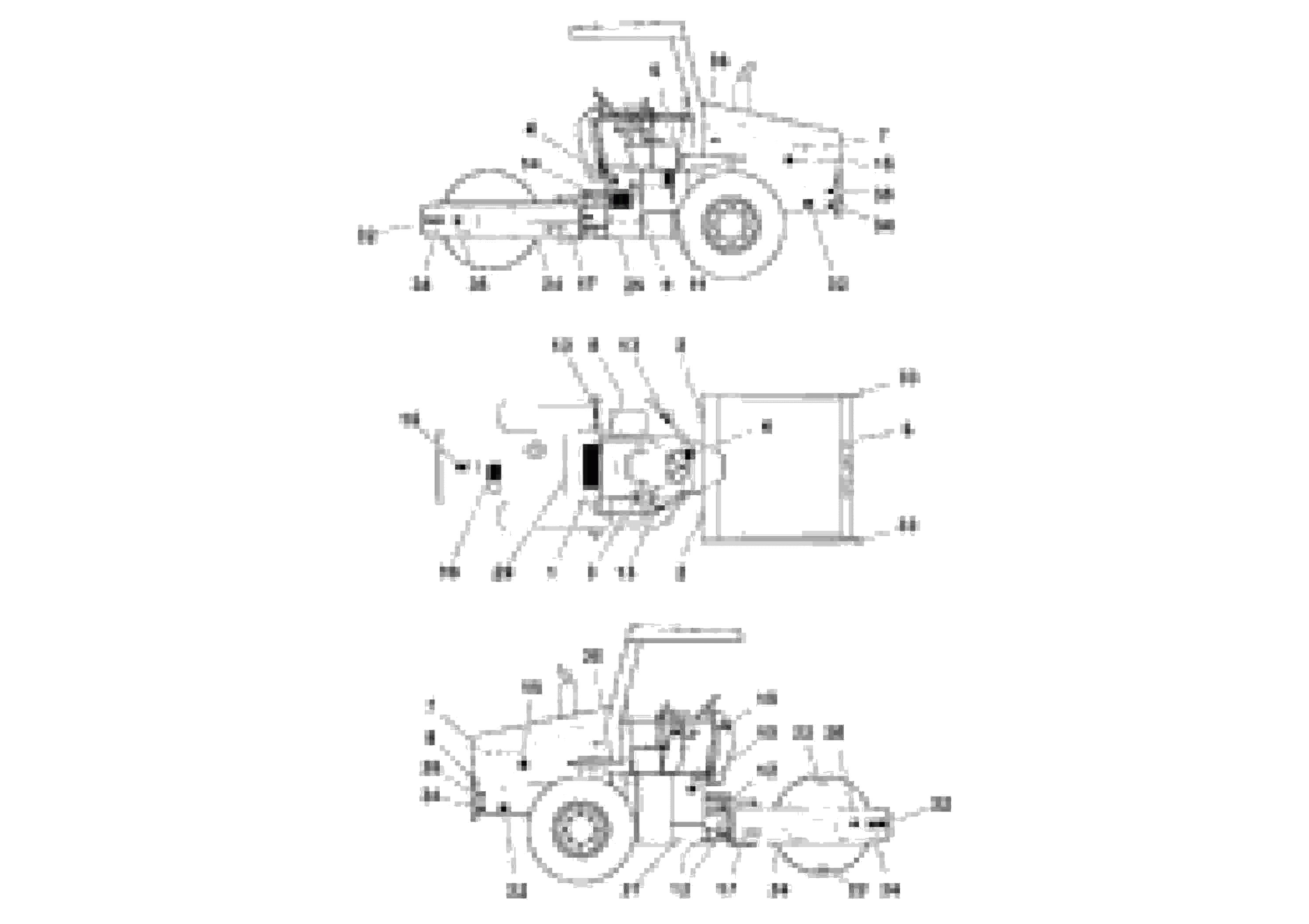 Схема запчастей Volvo SD100C S/N 198060 - - 89810 Decal Installation 