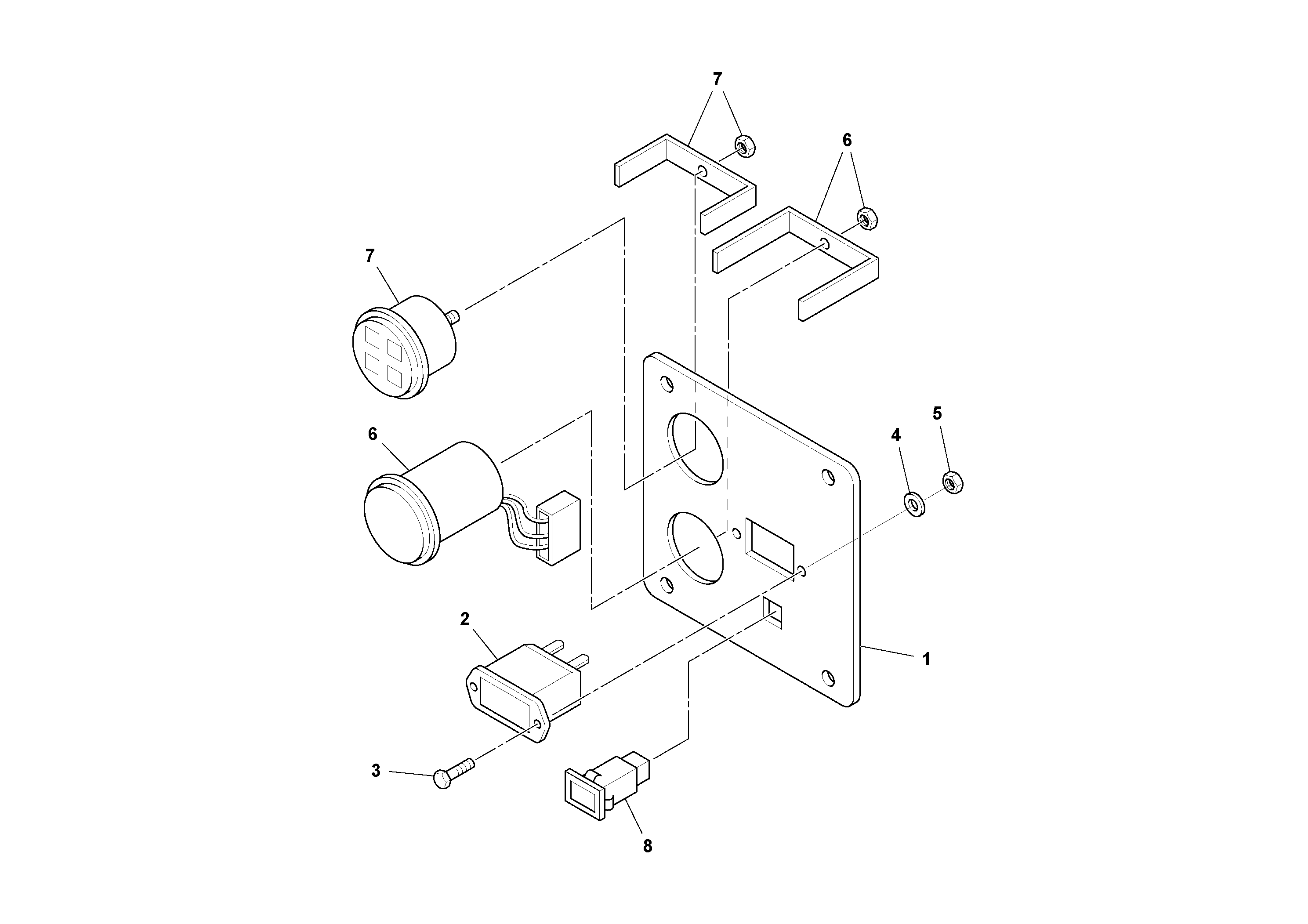 Схема запчастей Volvo SD100C S/N 198060 - - 71919 Left Panel Assembly 