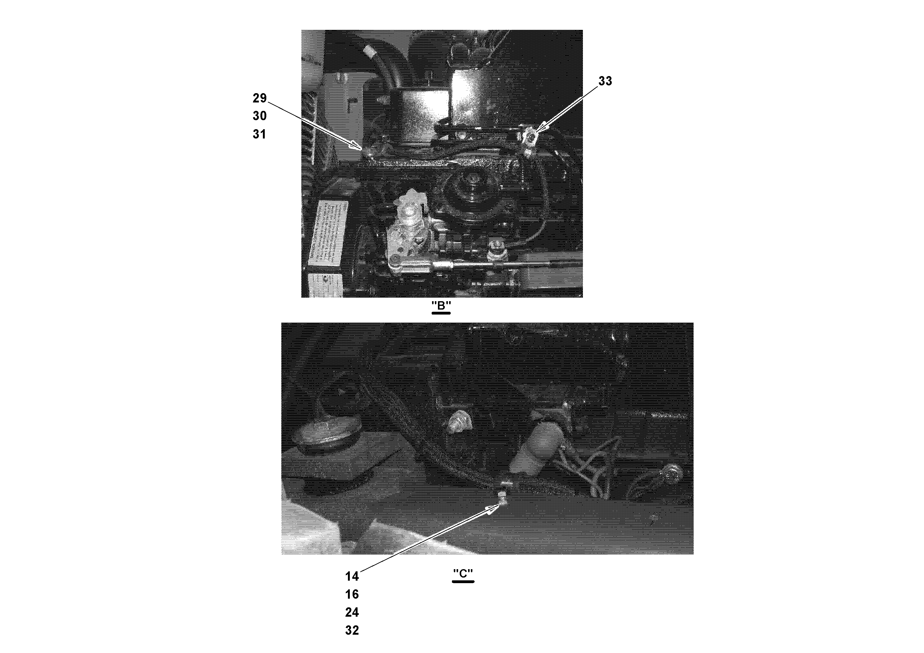 Схема запчастей Volvo SD100C S/N 198060 - - 53032 Cable Harness Installation 