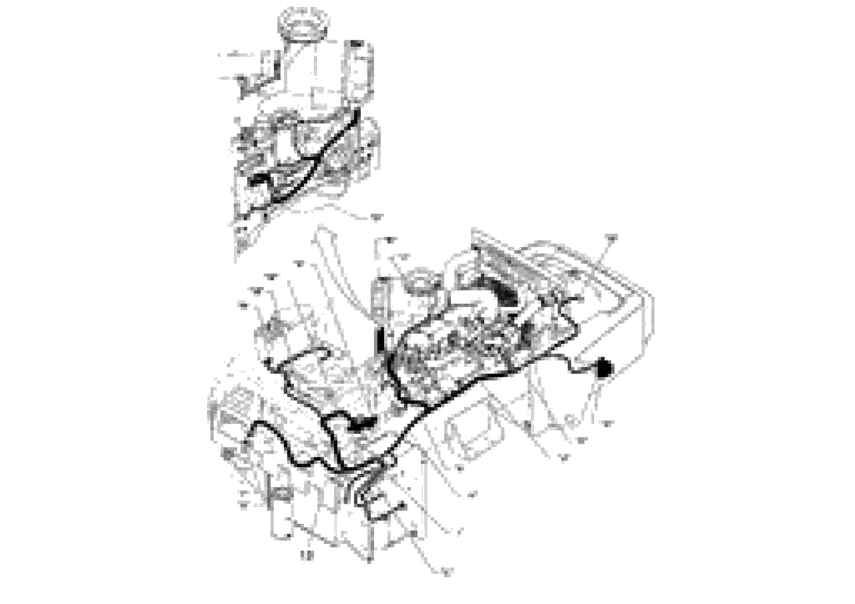 Схема запчастей Volvo SD100D/100F/SD105DX/105F S/N 197389 - - 51220 Electrical Installation 