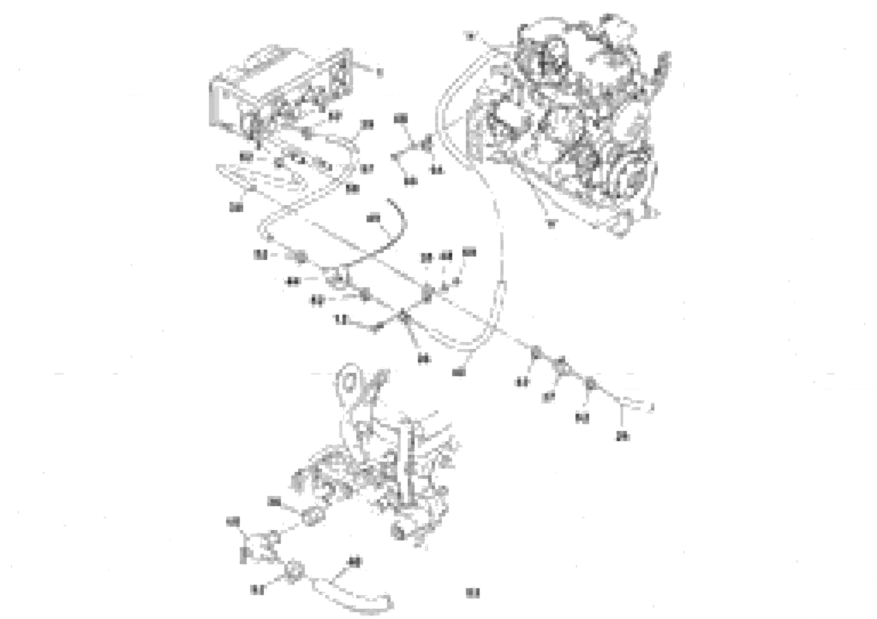 Схема запчастей Volvo SD122 S/N 195942 - - 76907 Heater and air conditioning installation 