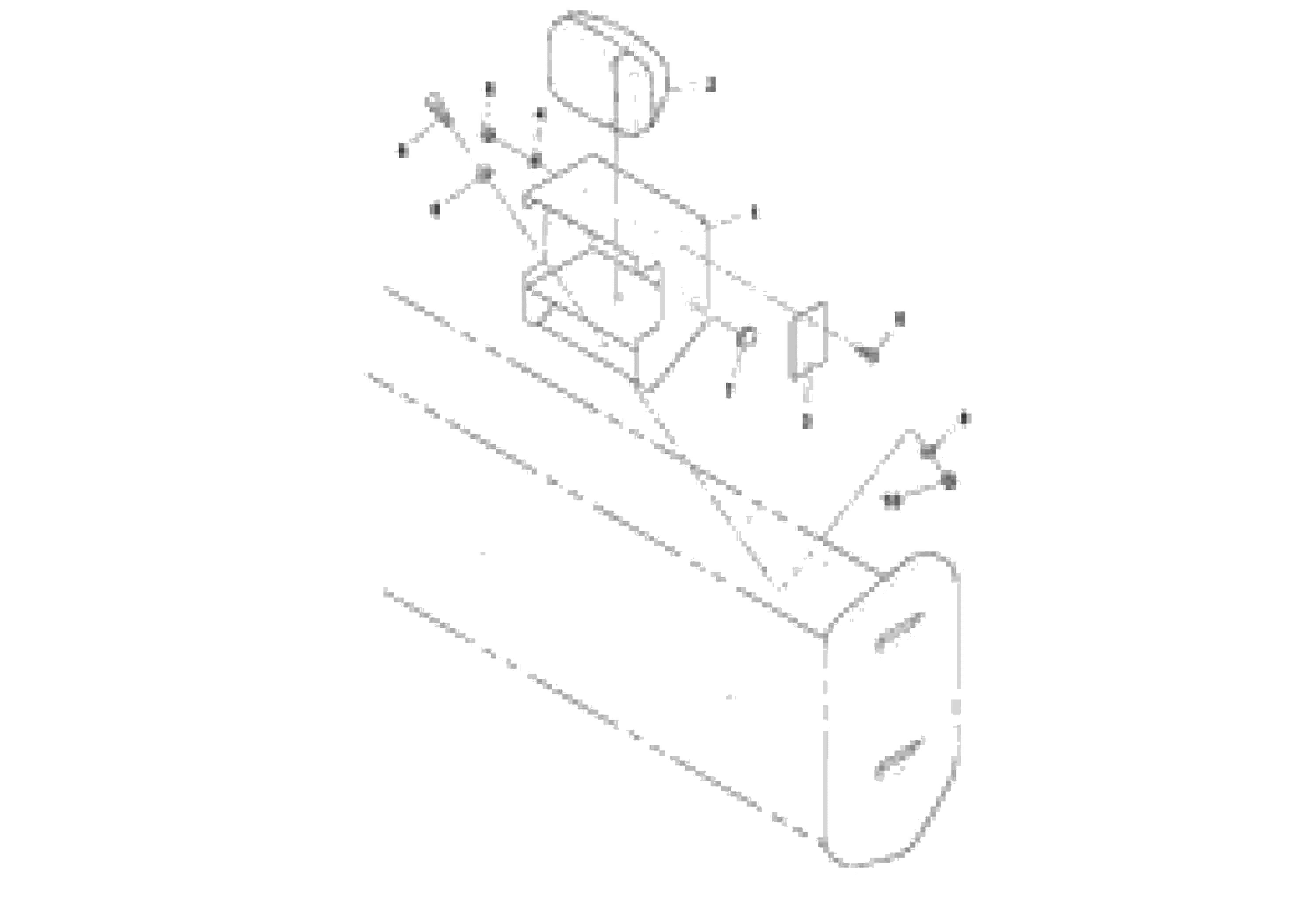 Схема запчастей Volvo SD122 S/N 195942 - - 4093 LH Front Headlight Assembly 