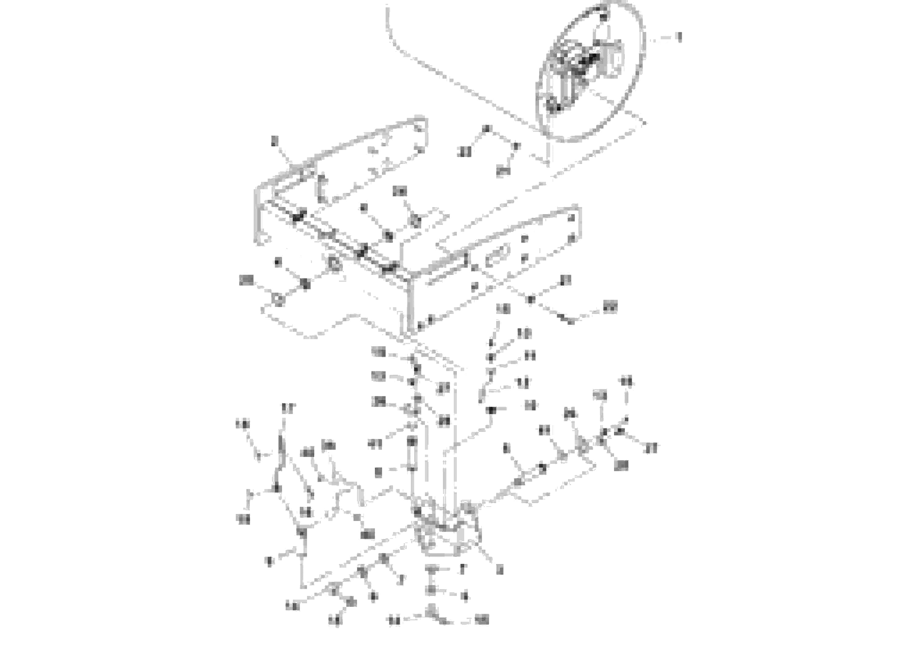 Схема запчастей Volvo SD122 S/N 195942 - - 75914 Front Frame Installation 