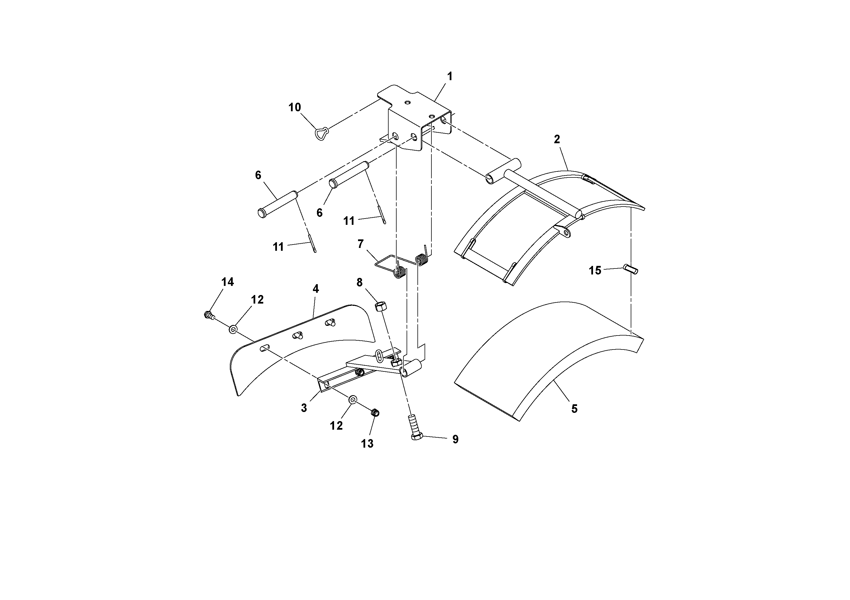 Схема запчастей Volvo SD77DA S/N 197788- - 60742 Scraper/cocoa Mat Assembly 