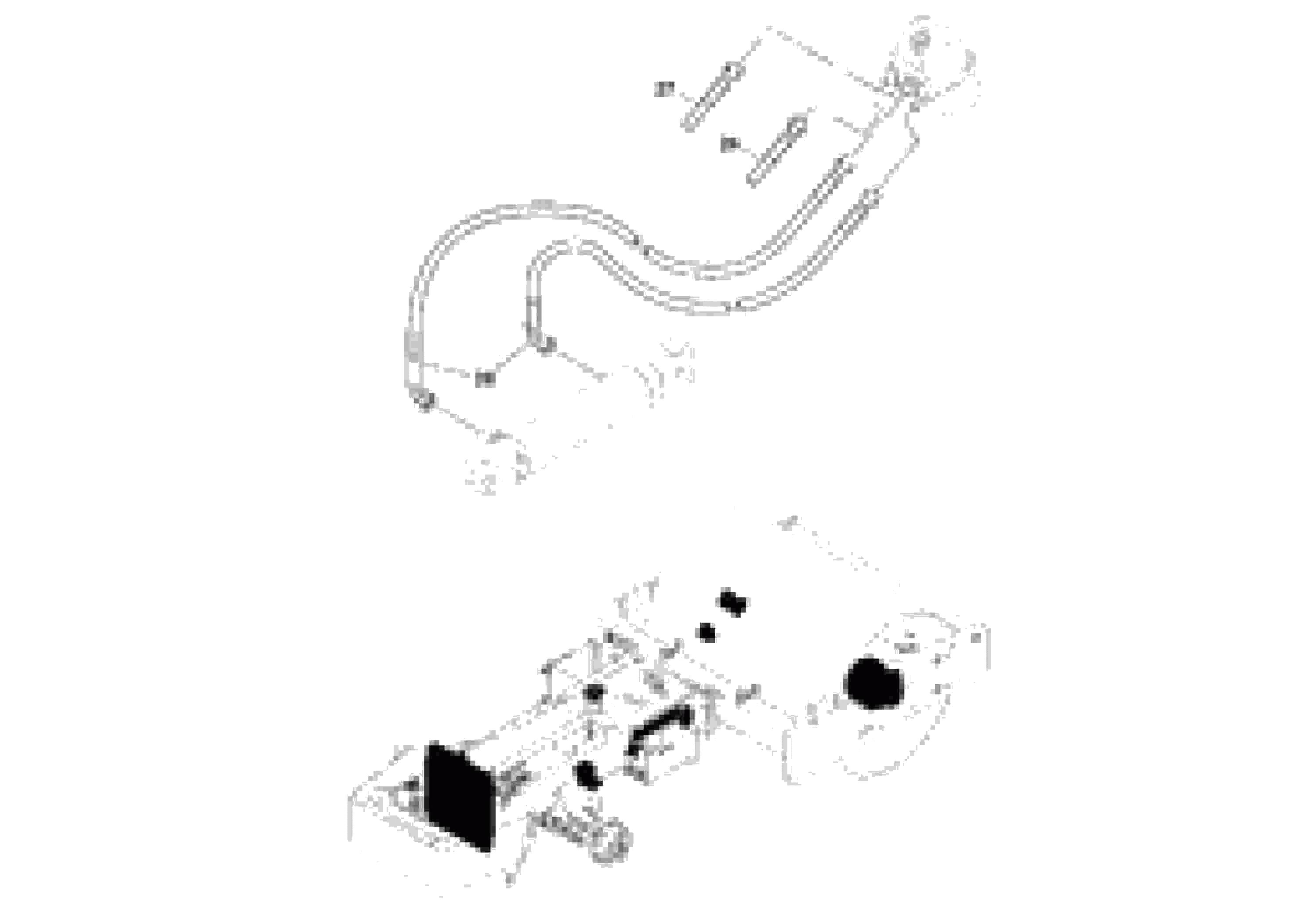 Схема запчастей Volvo SD77DA S/N 197788- - 53434 Hoses Installation 