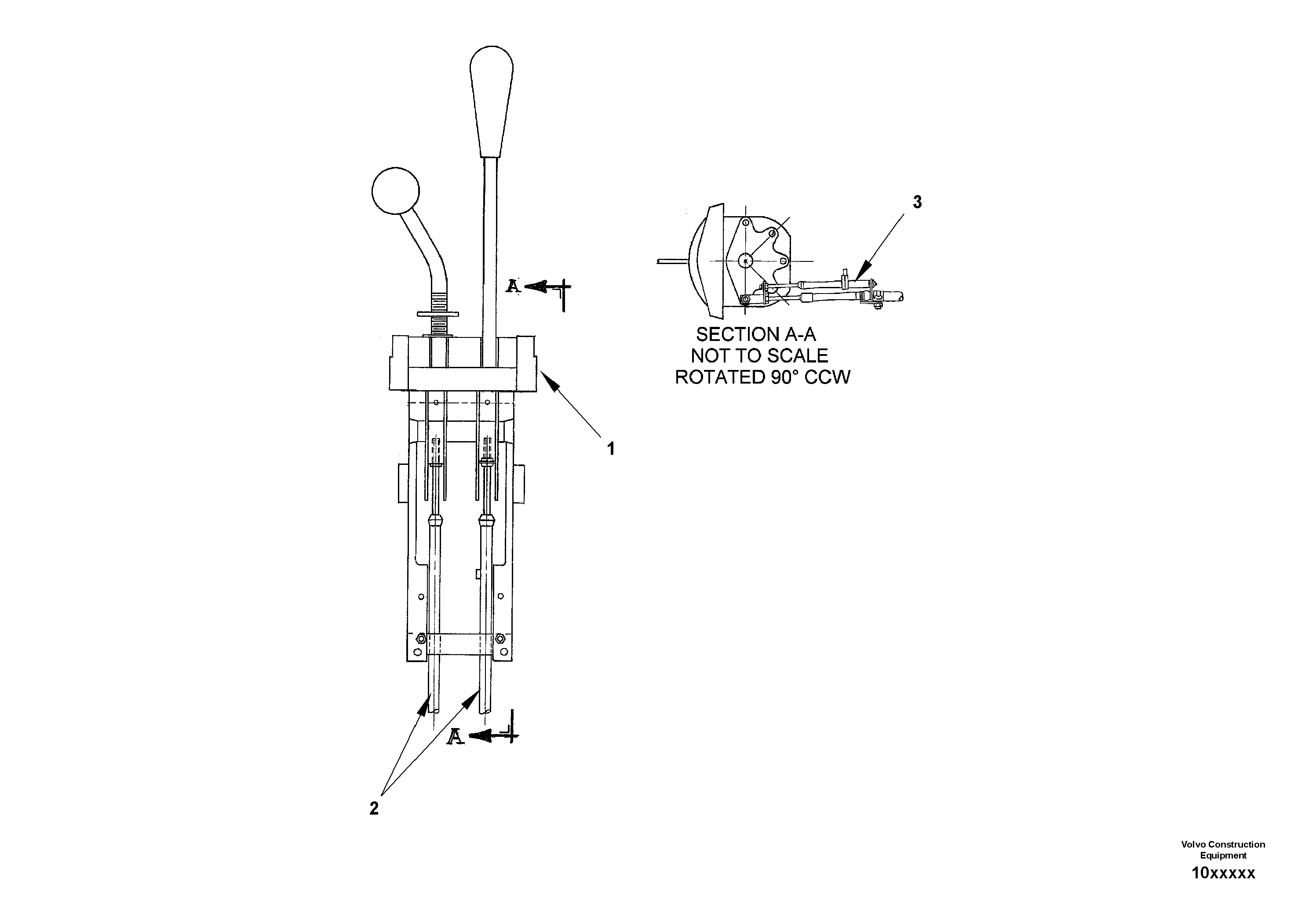 Схема запчастей Volvo SD150 S/N 0815001023 - - 48804 Assembly Control Group 