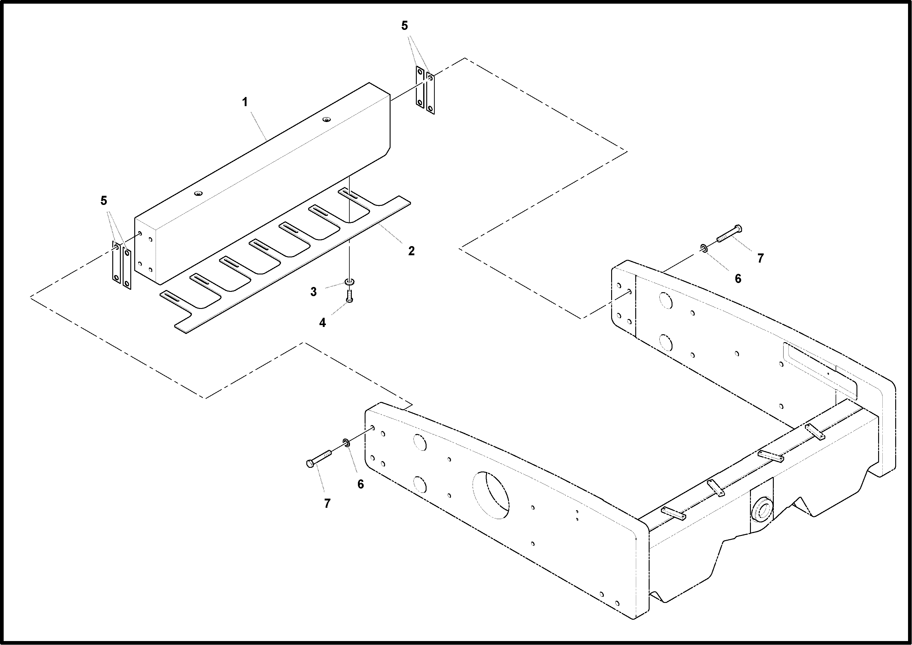 Схема запчастей Volvo SD160DX/SD190/SD200 S/N 197386 - - 99963 Scraper Installation 