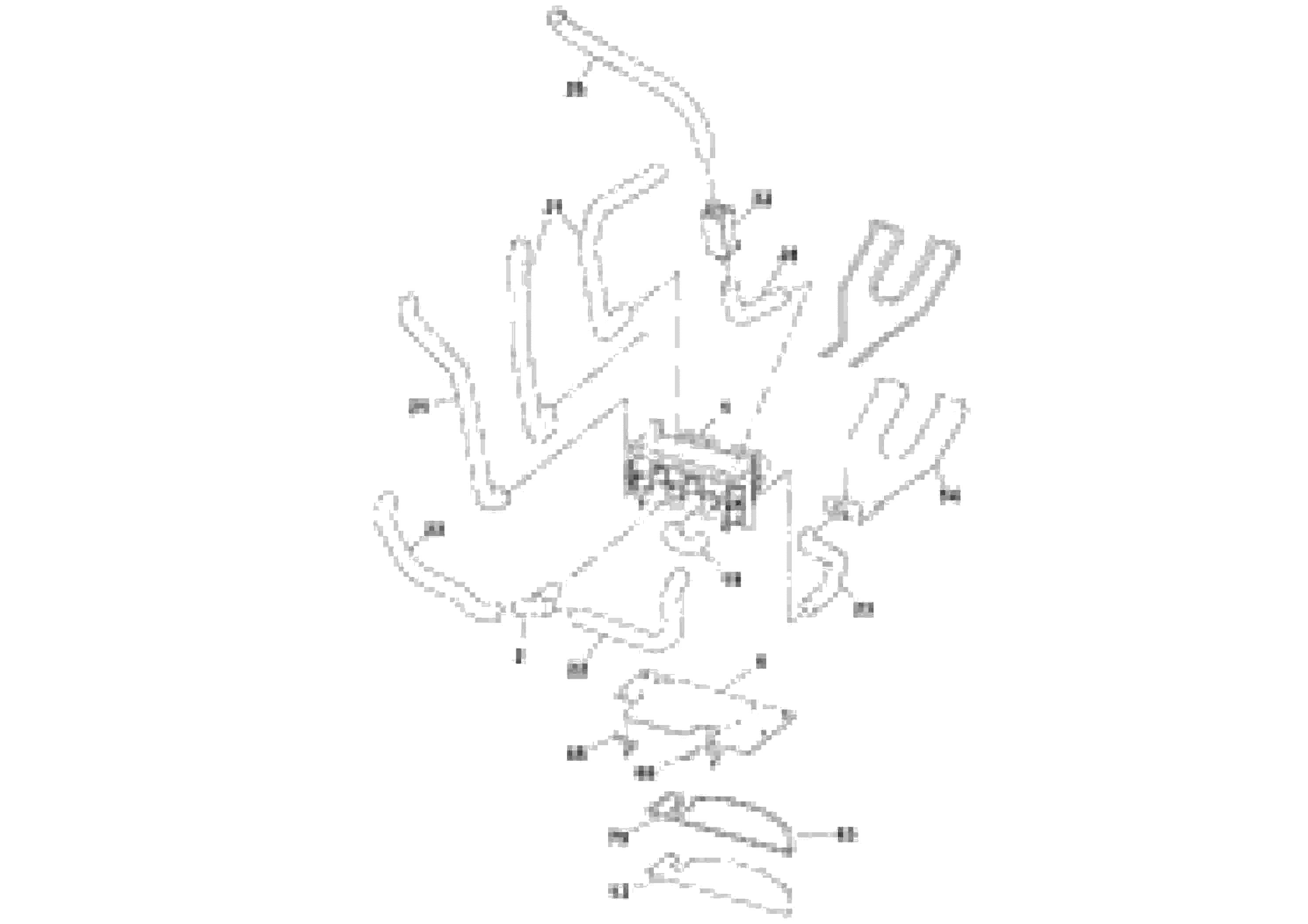 Схема запчастей Volvo SD160DX/SD190/SD200 S/N 197386 - - 106277 Heating and Air Conditioning Installation 