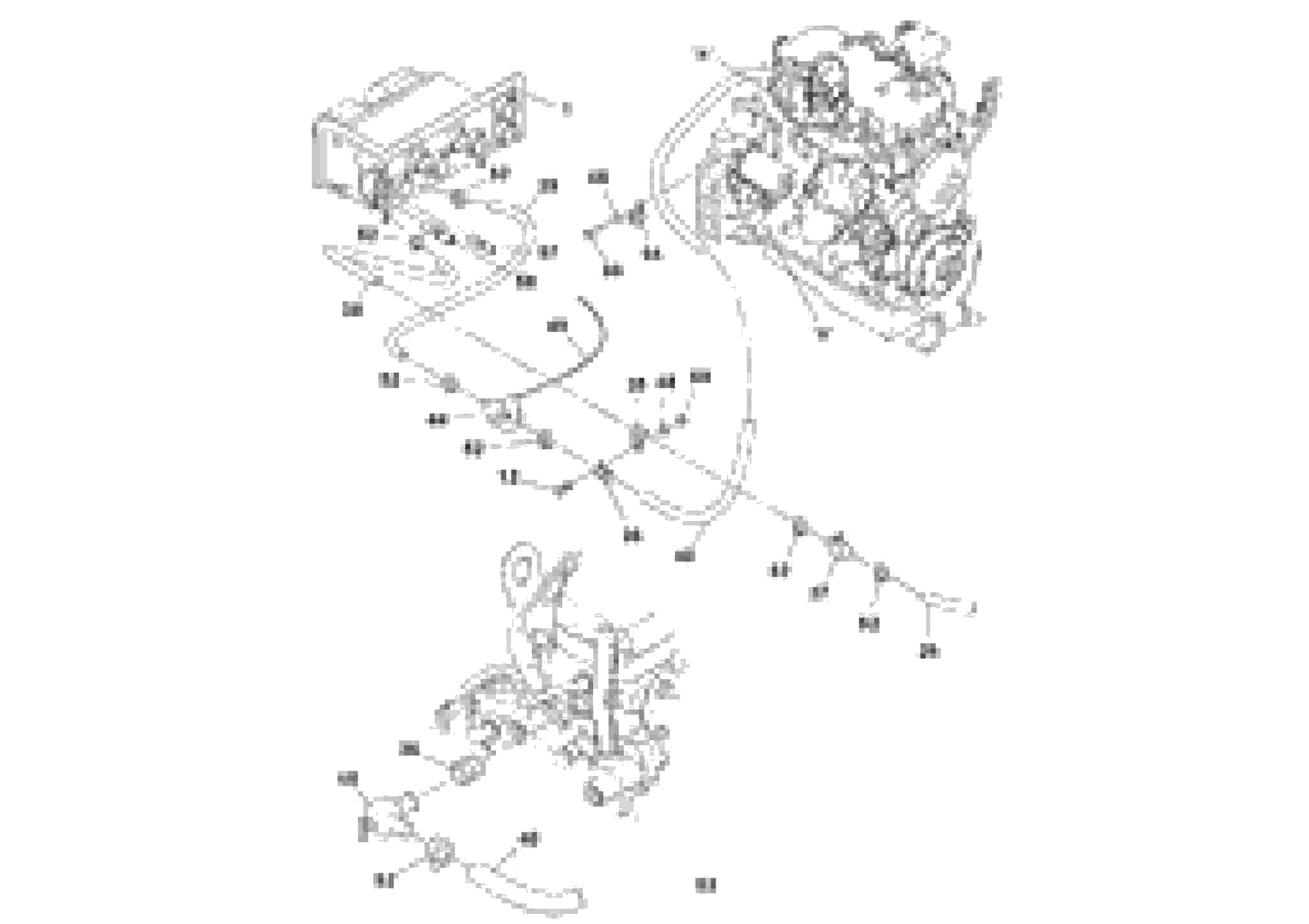 Схема запчастей Volvo SD160DX/SD190/SD200 S/N 197386 - - 91516 Heating and Air Conditioning Installation 