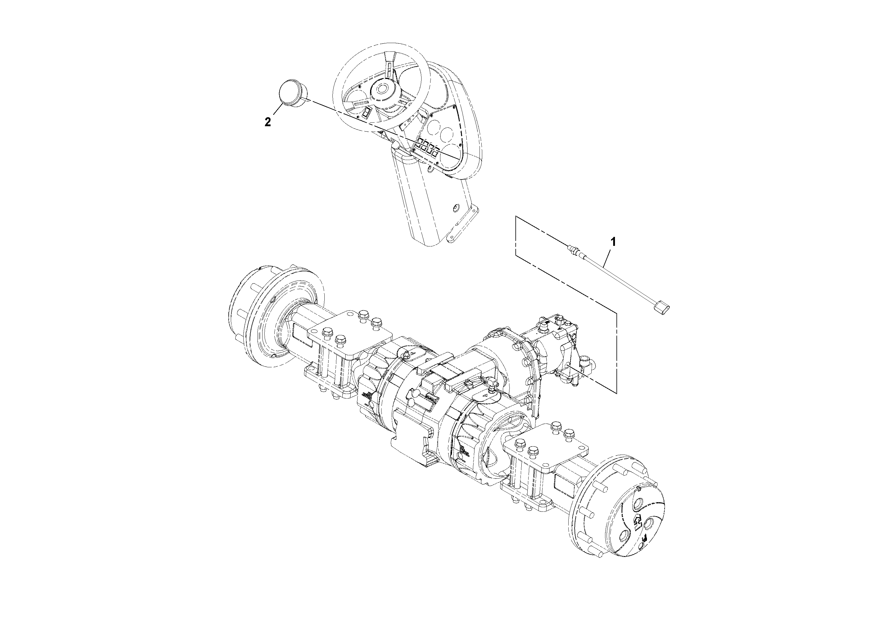 Схема запчастей Volvo SD160DX/SD190/SD200 S/N 197386 - - 94068 Speedometer/vpm Meter Installation 