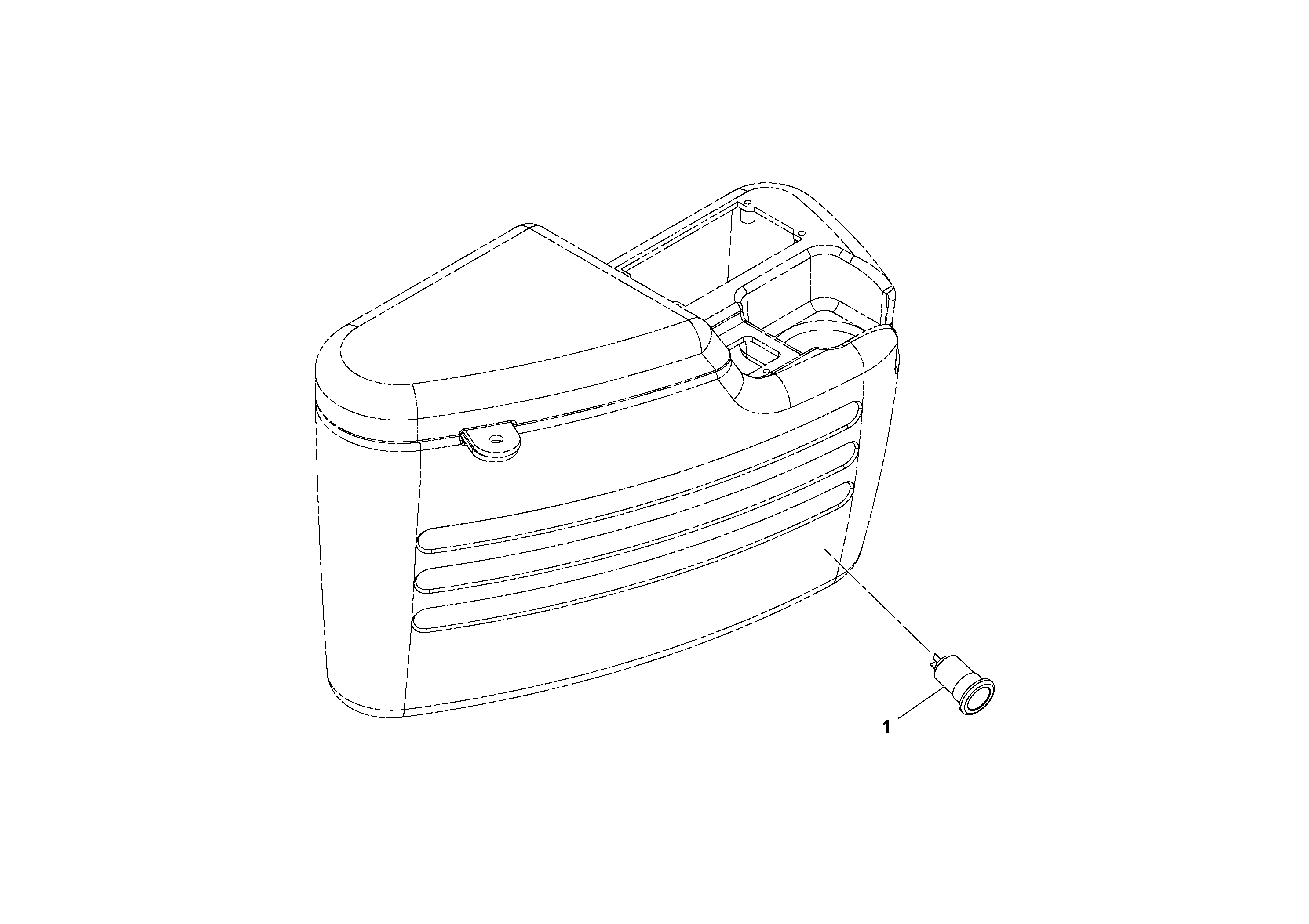 Схема запчастей Volvo SD115D/SD115F S/N 23273 - - 74456 Power Socket Installation 