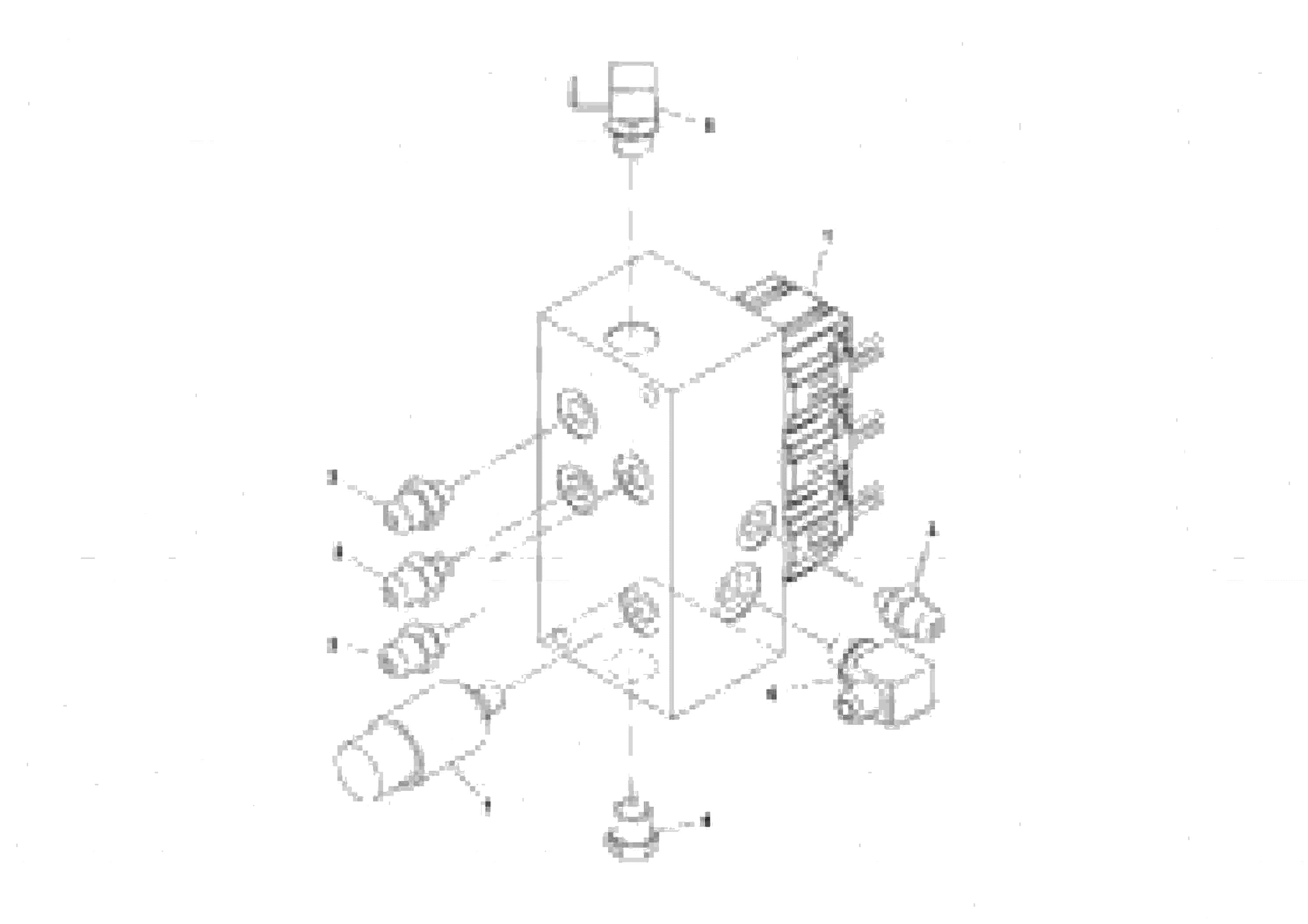 Схема запчастей Volvo SD130D/DX/F S/N 600012 - - 86527 Brake/shunt Valve Assembly 