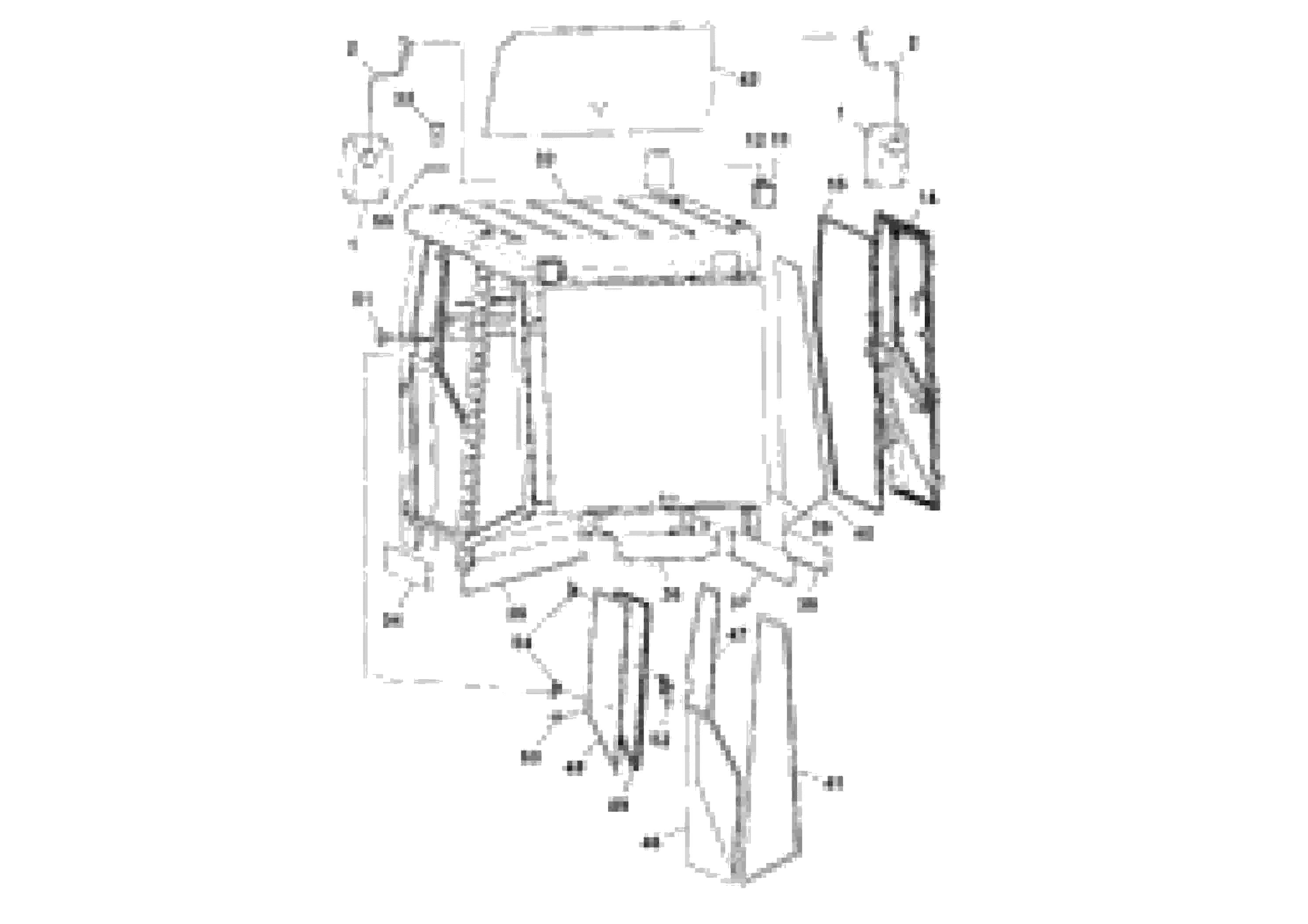 Схема запчастей Volvo SD130D/DX/F S/N 600012 - - 81940 Cab Assembly 