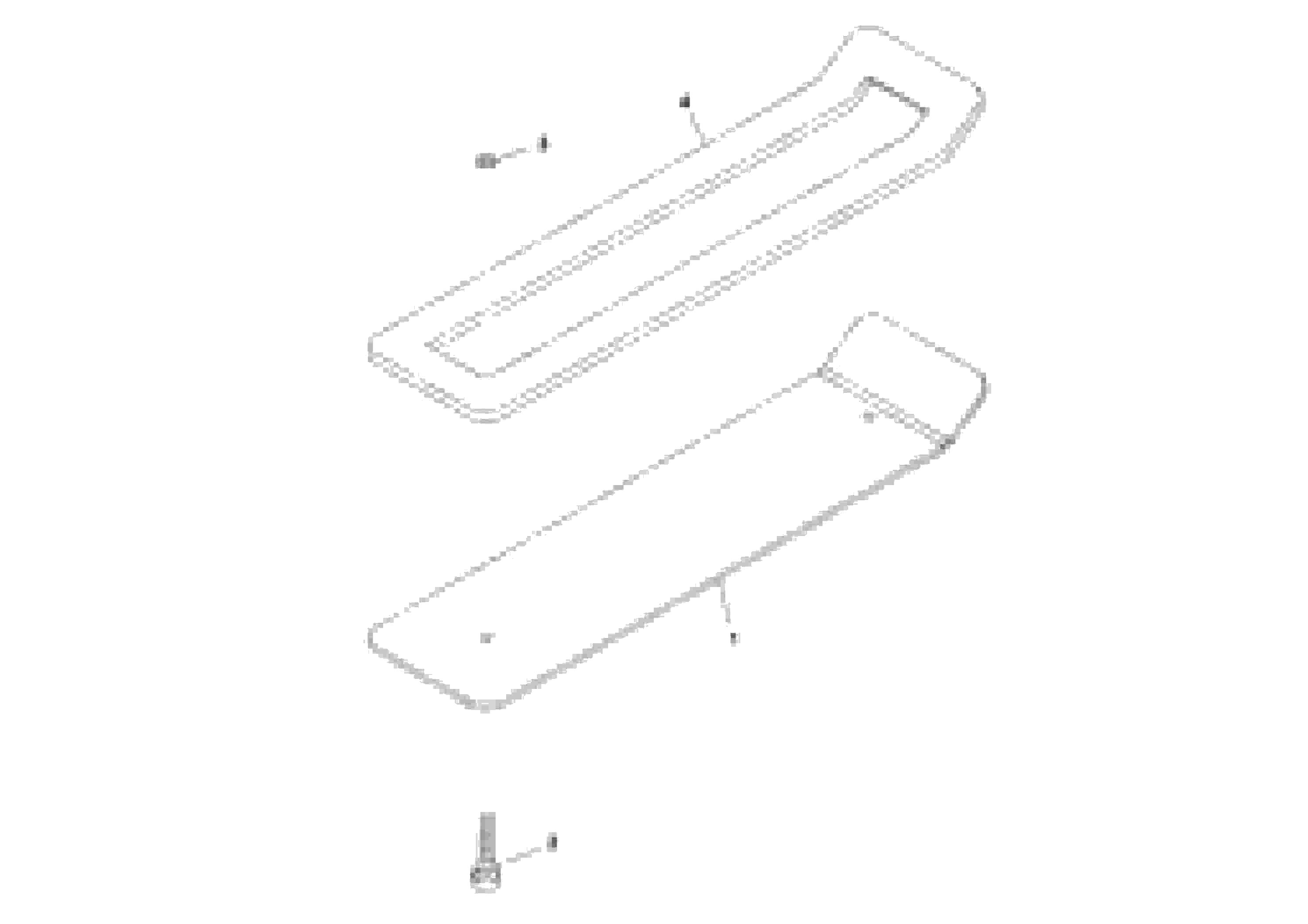 Схема запчастей Volvo SD130D/DX/F S/N 600012 - - 85405 Fuse Cover Assembly 