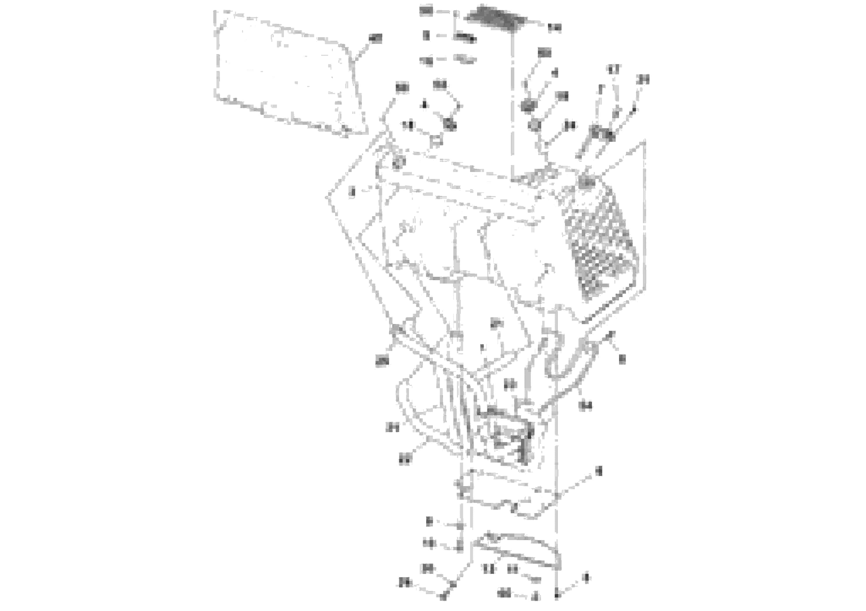 Схема запчастей Volvo SD130D/DX/F S/N 600012 - - 101059 Heater Installation 
