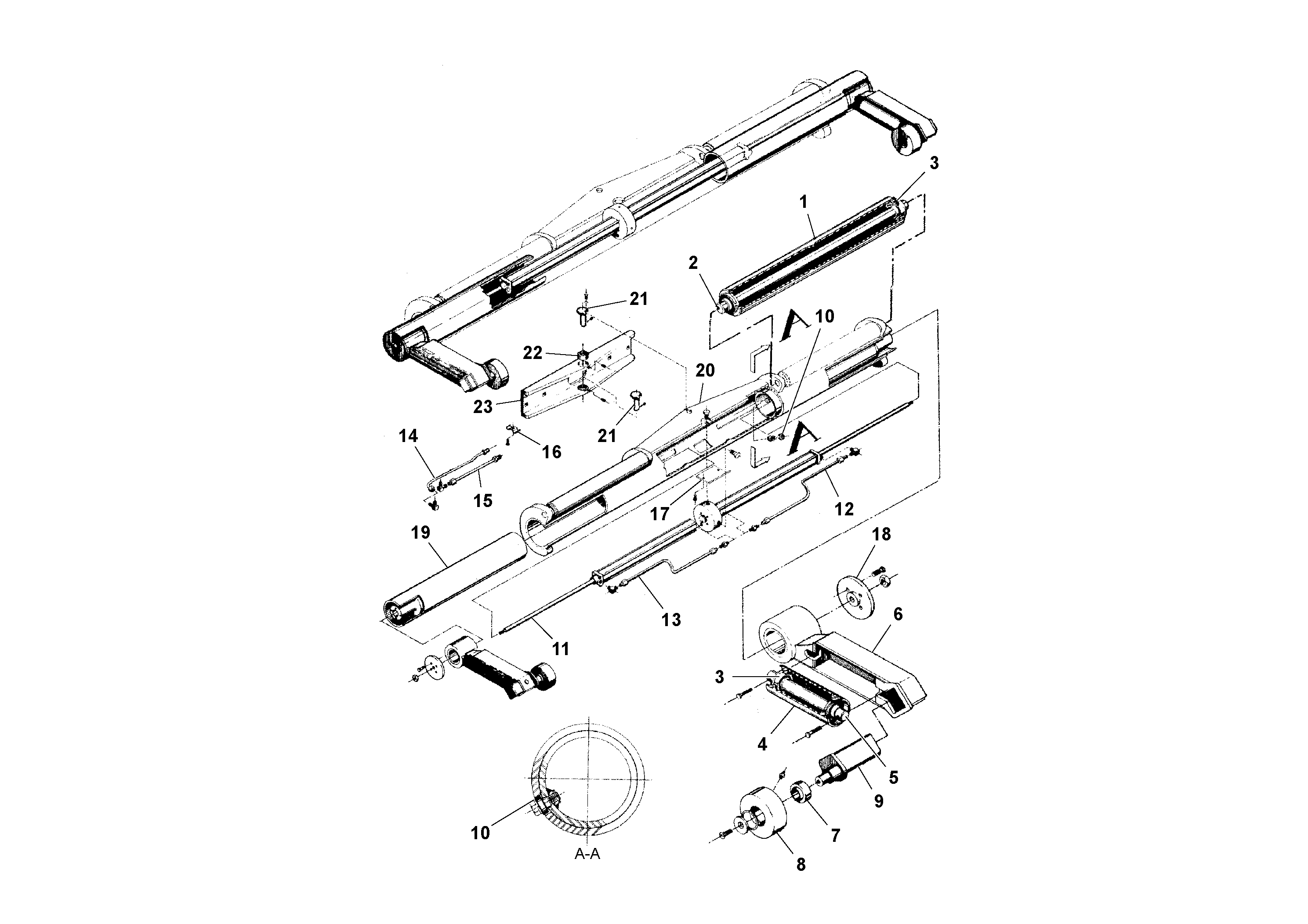 Схема запчастей Volvo RW195D S/N 197517- - 52668 Truck Hitch Assembly 