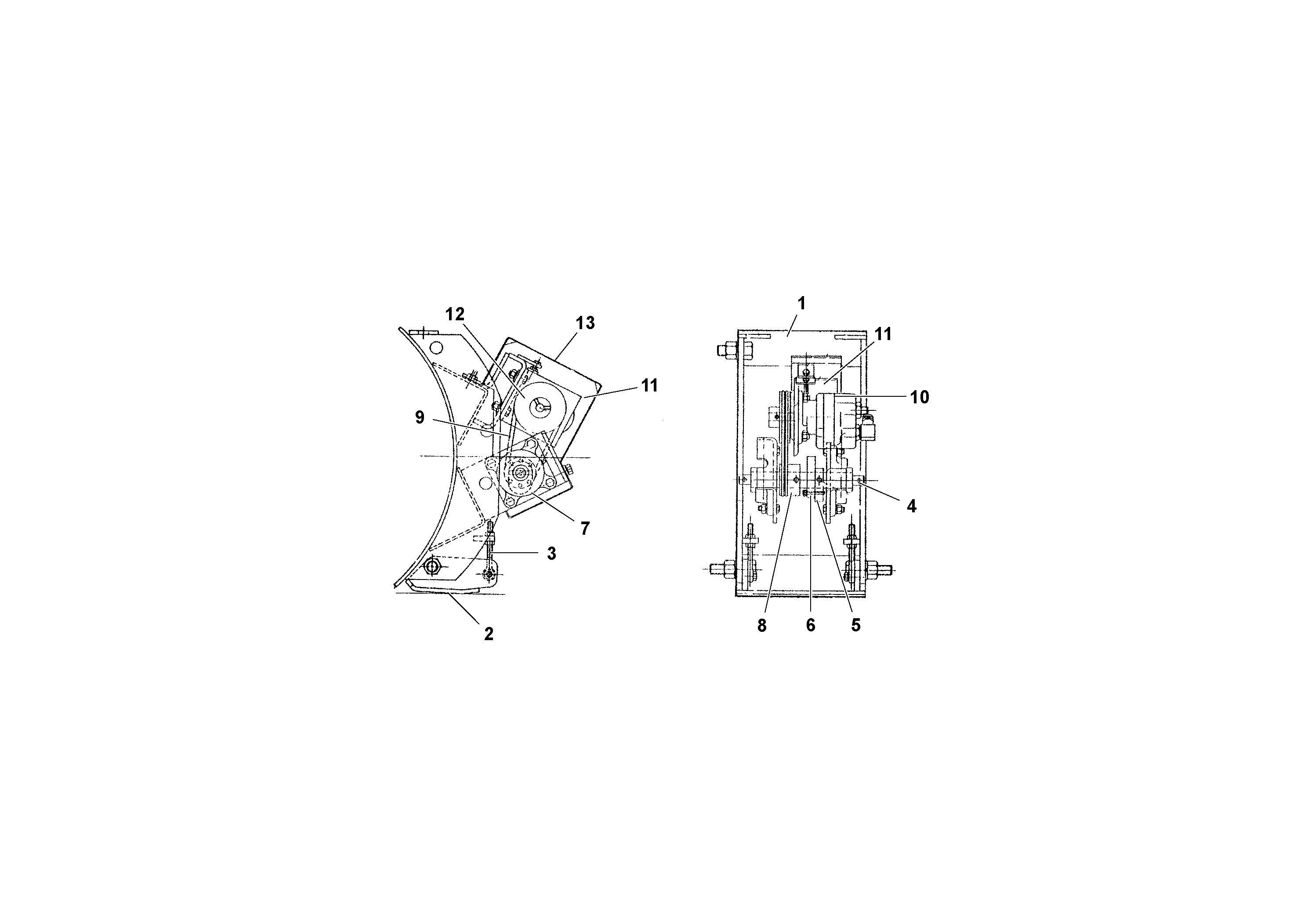 Схема запчастей Volvo RW195D S/N 197517- - 54548 1 Strike-off 
