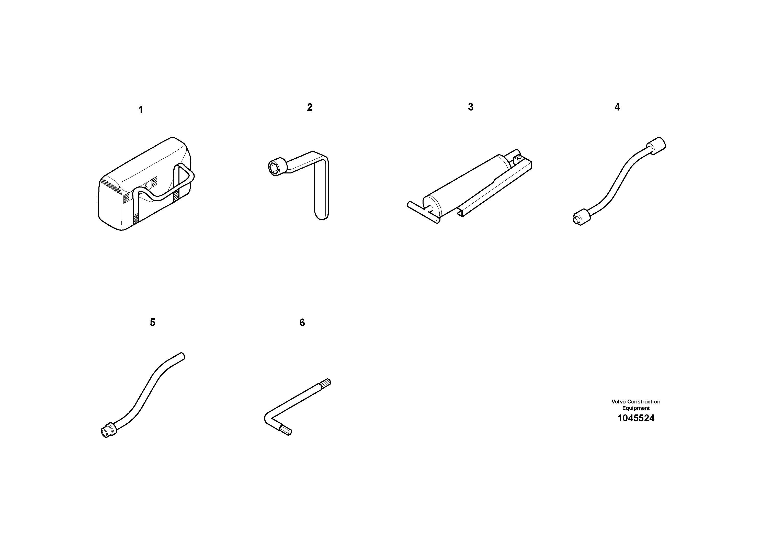 Схема запчастей Volvo FB2800C - 71133 Инструменты для ремонта 