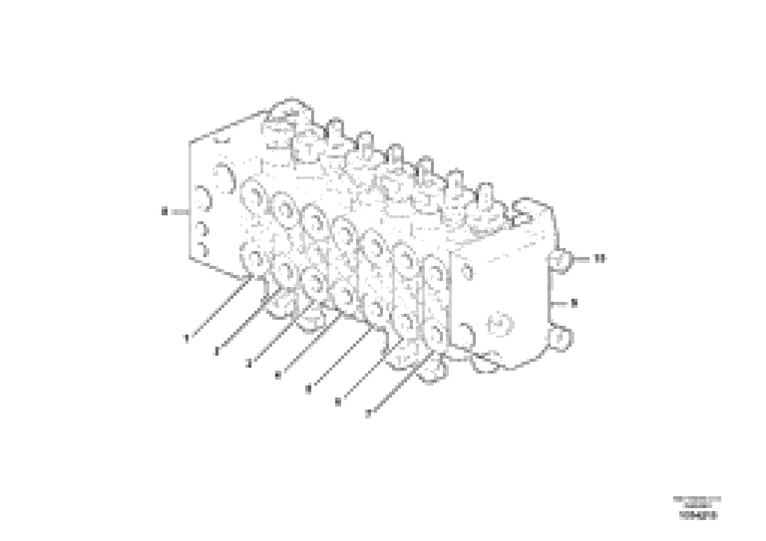 Схема запчастей Volvo BL61 - 98373 Клапан регулирующий (распределительный) BL61PLUS S/N 10287 -