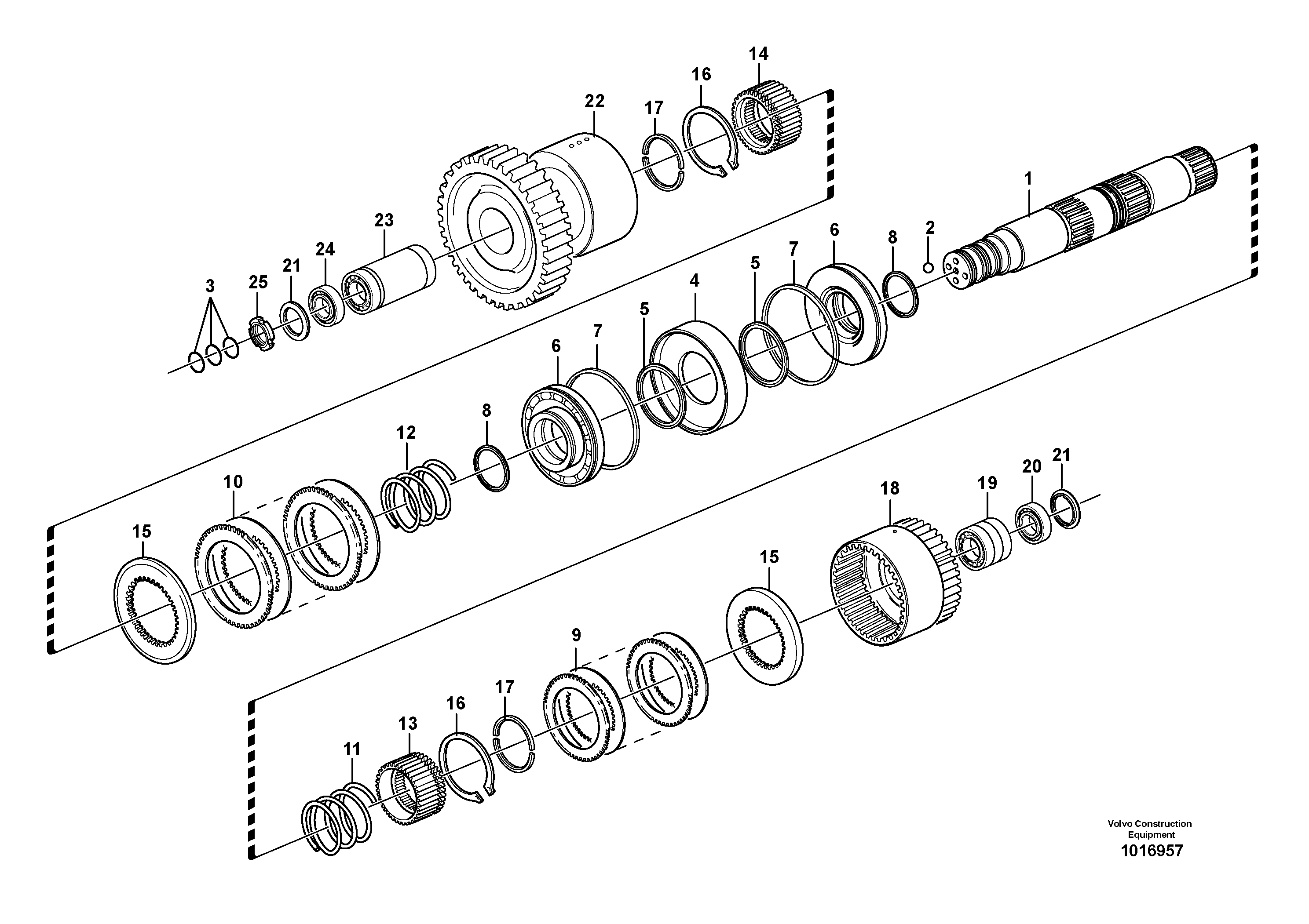 Схема запчастей Volvo G900 MODELS S/N 39300 - - 98013 Hydraulic connection 