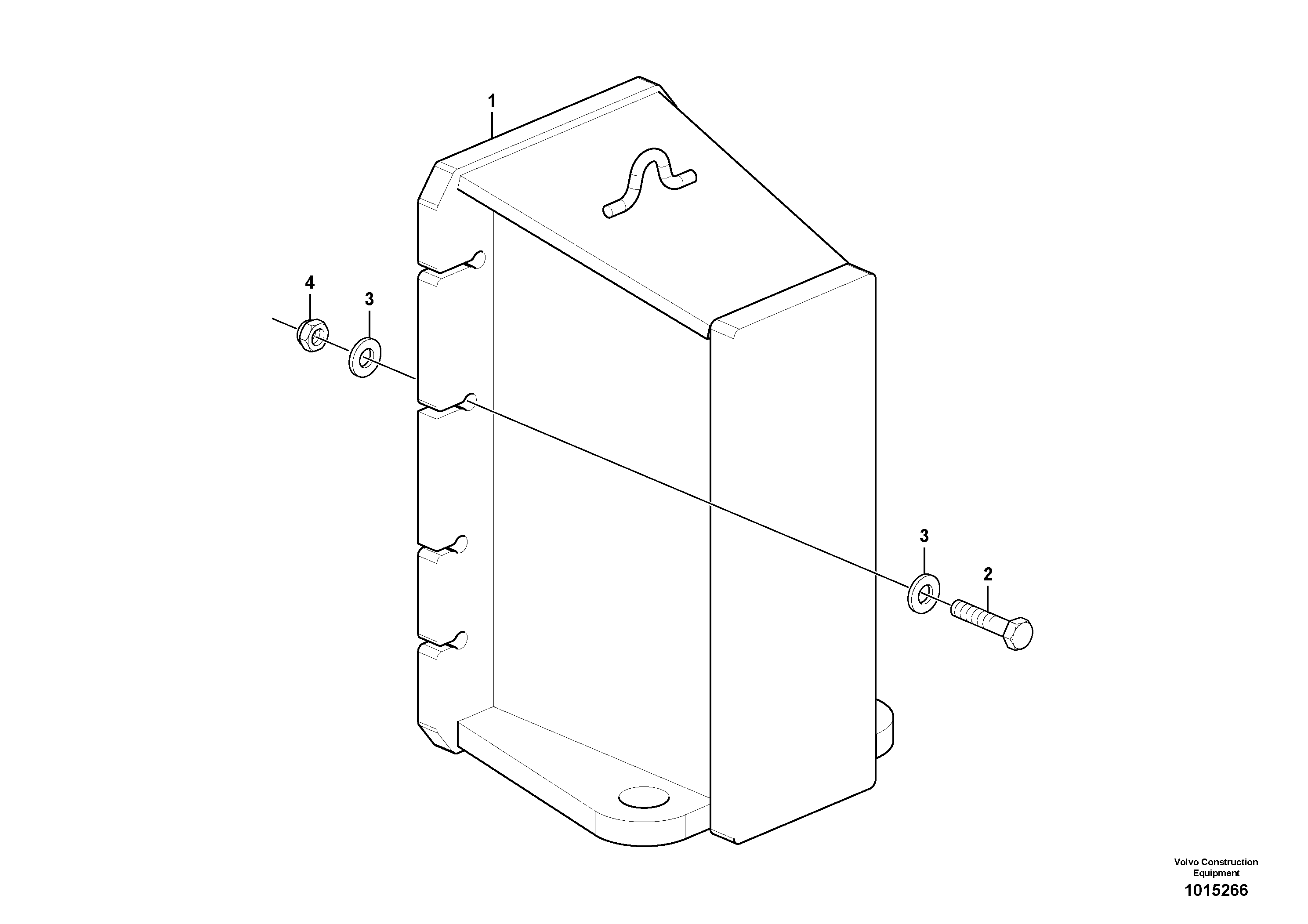 Схема запчастей Volvo G900 MODELS S/N 39300 - - 65724 Push block 