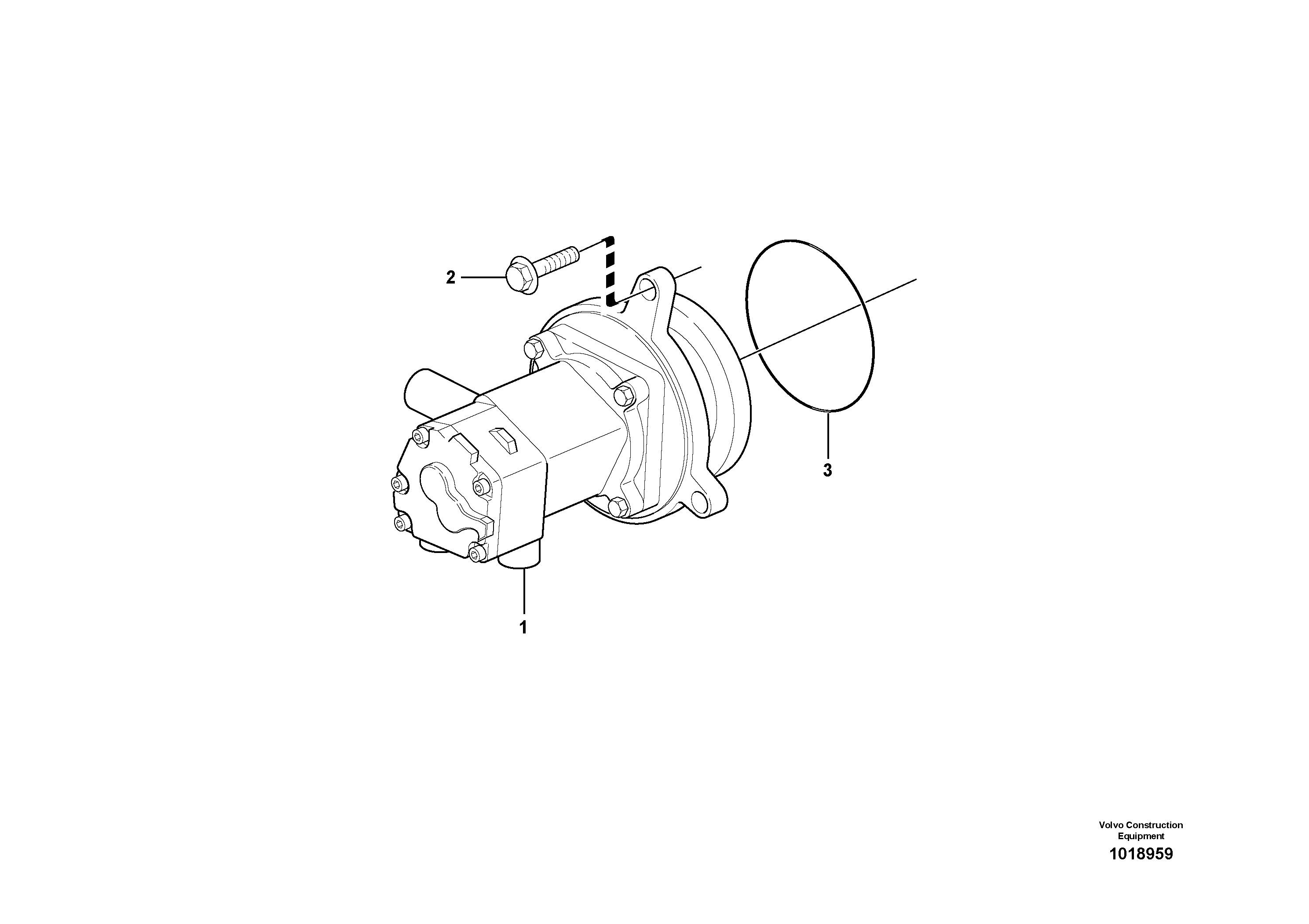 Схема запчастей Volvo G900 MODELS S/N 39300 - - 31316 Fuel pump - D9 