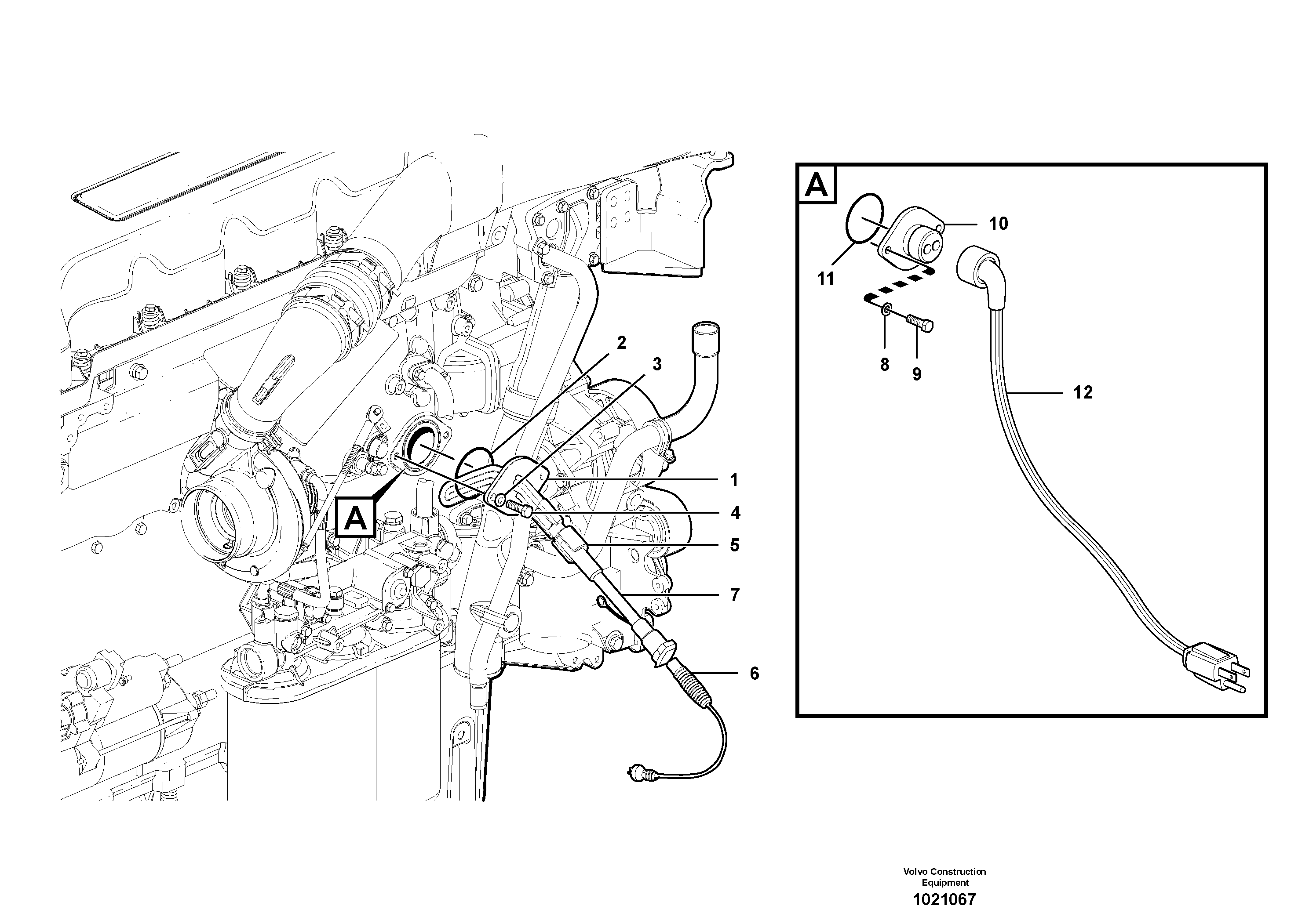 Схема запчастей Volvo G900 MODELS S/N 39300 - - 26344 Engine block heater 