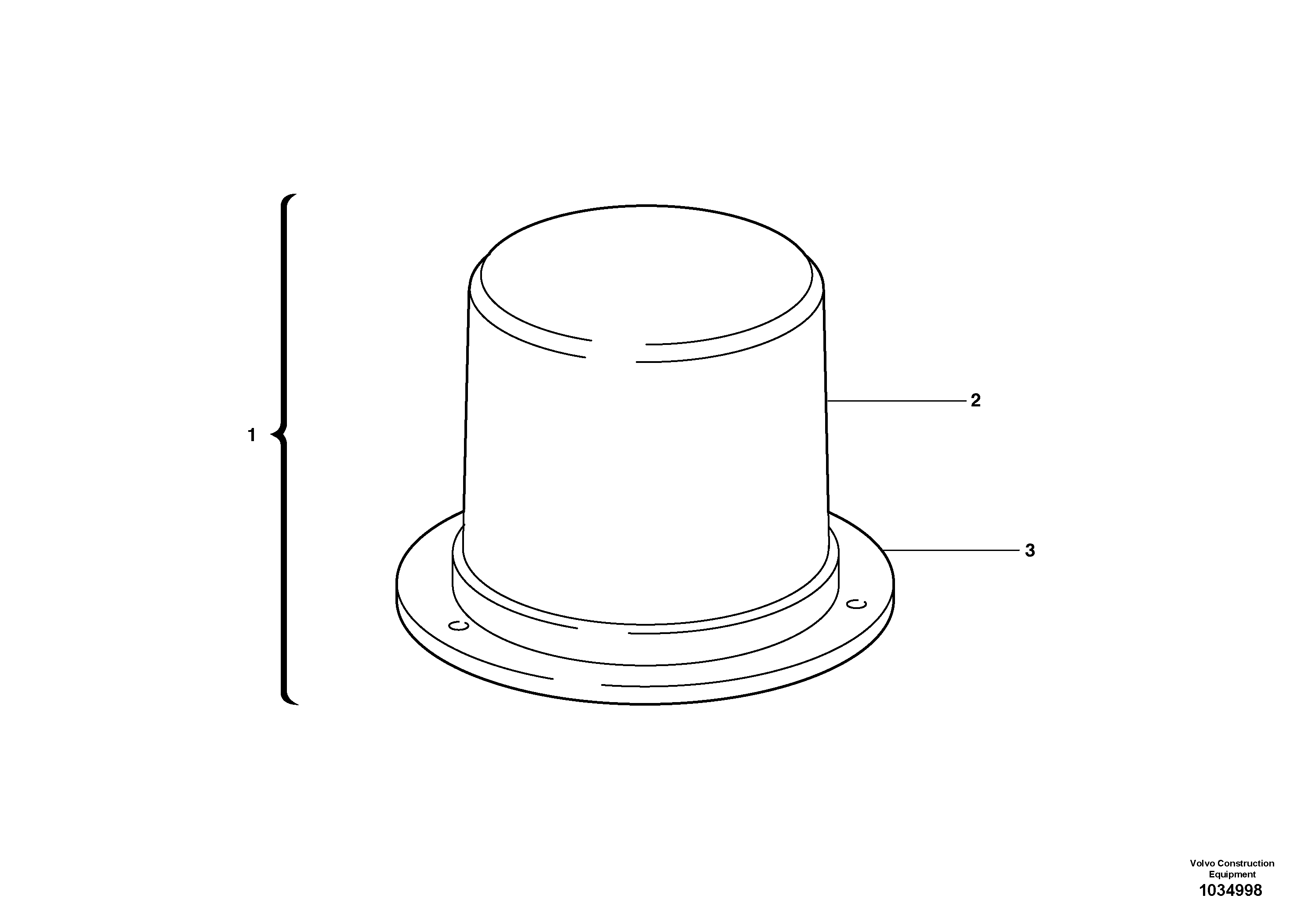 Схема запчастей Volvo G900 MODELS S/N 39300 - - 26075 Rotating beacon 