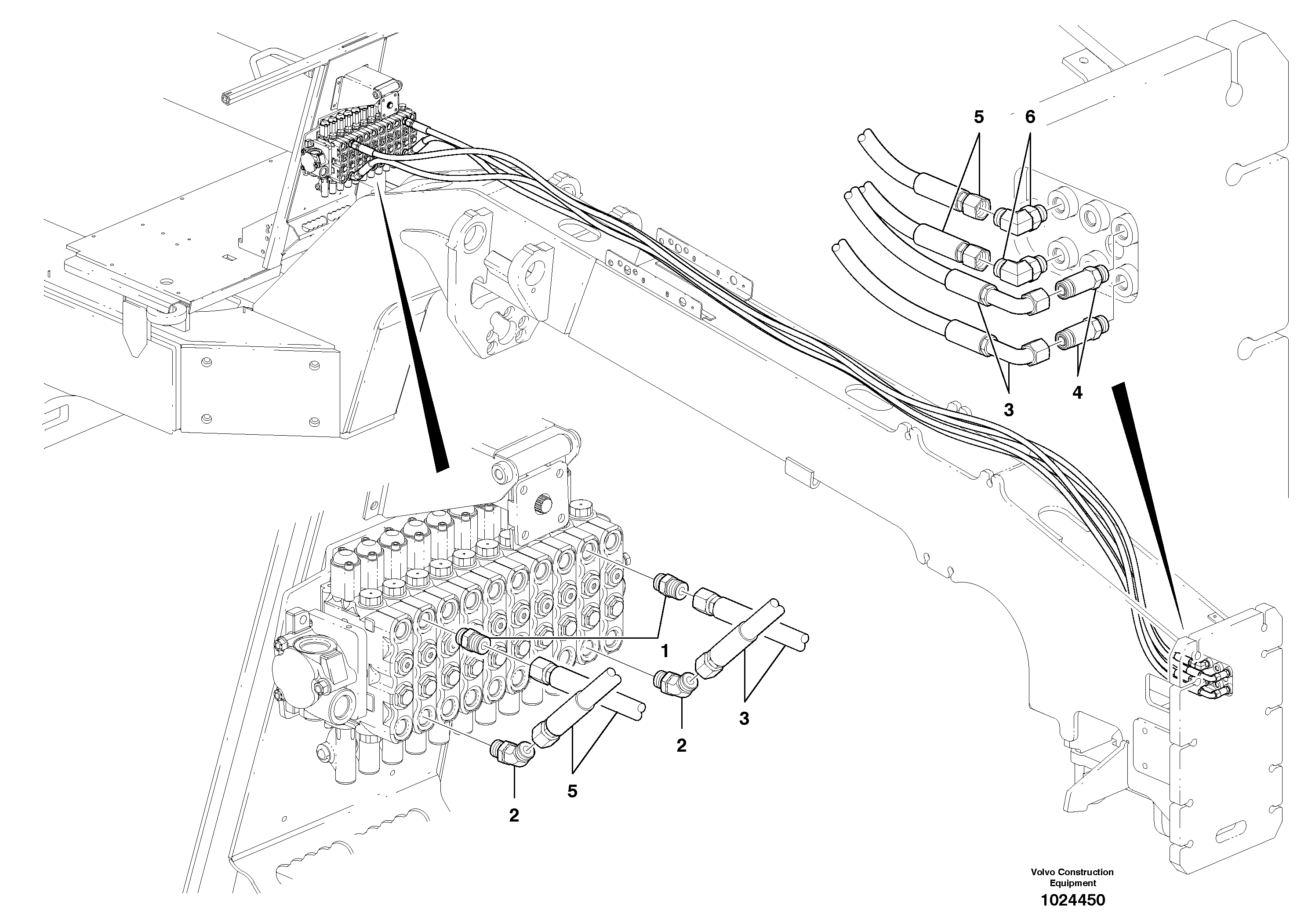 Схема запчастей Volvo G900 MODELS S/N 39300 - - 106552 Ten Bank Auxiliary Circuit To Front 