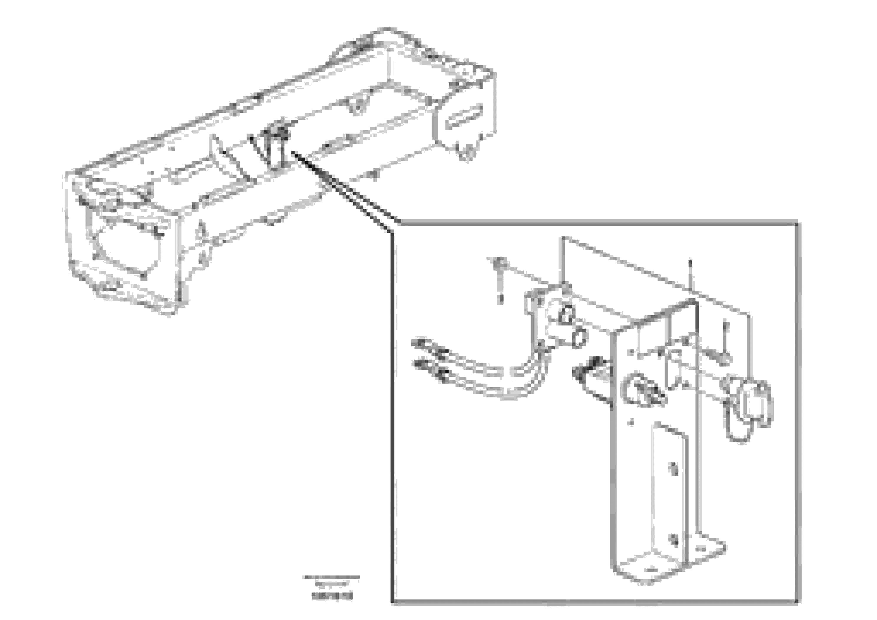 Схема запчастей Volvo G900 MODELS S/N 39300 - - 4246 Remote Battery Connector 