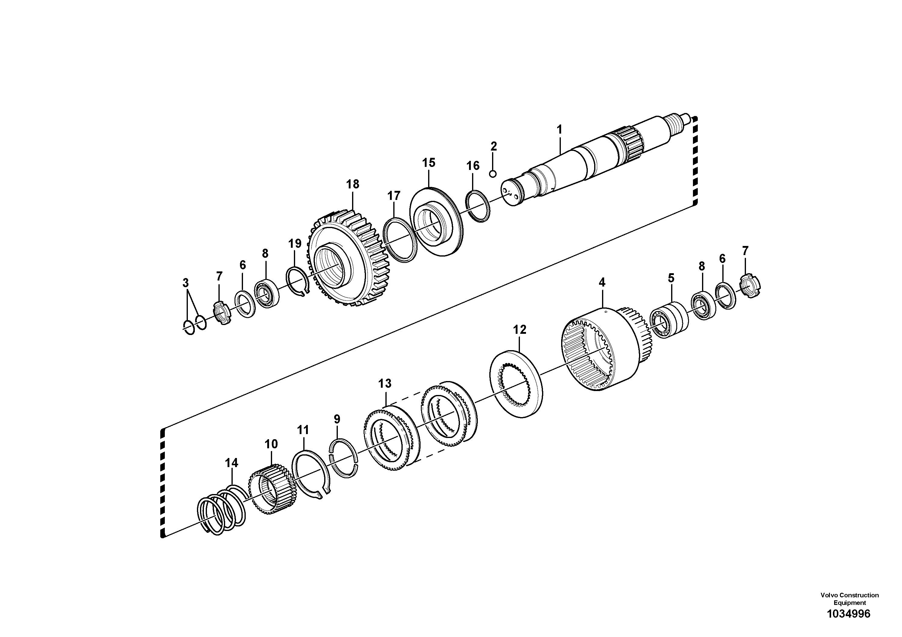 Схема запчастей Volvo G900 MODELS S/N 39300 - - 30893 Hydraulic connection, Reverse 
