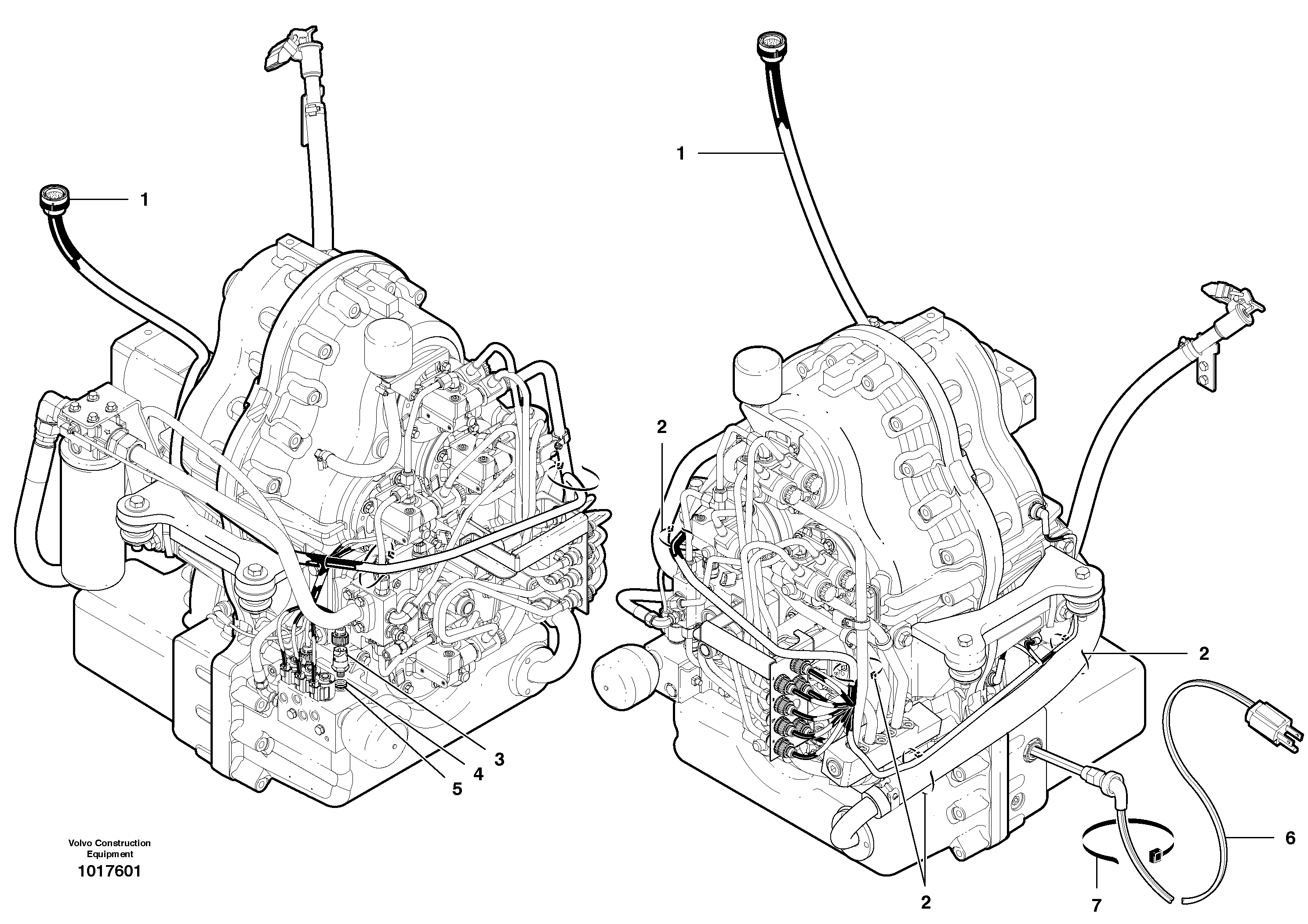 Схема запчастей Volvo G900 MODELS S/N 39300 - - 30903 Transmission Electrical 